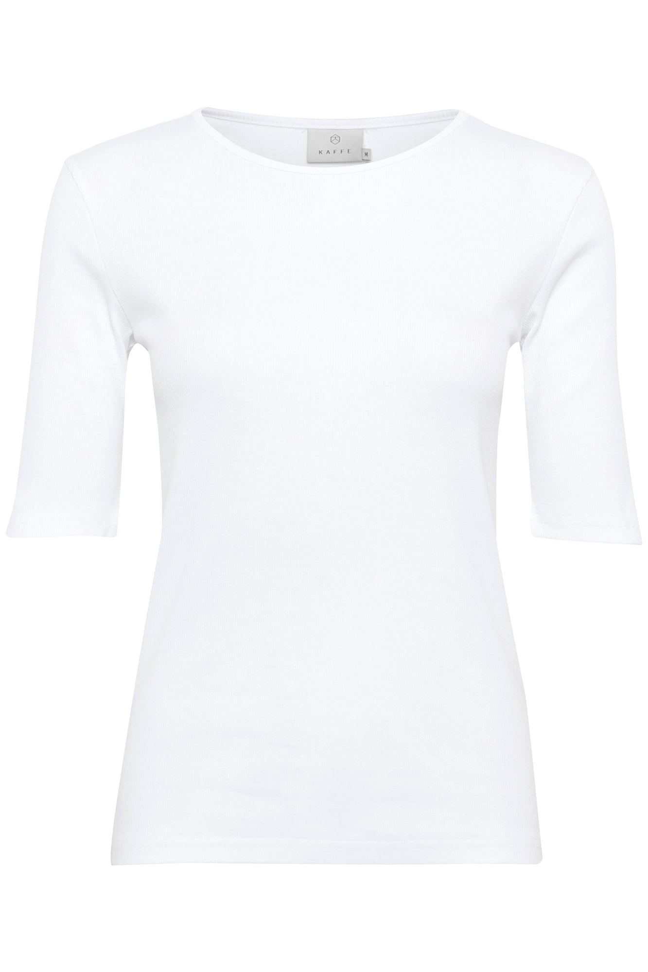 T-Shirt pour femme par Kaffe | 10508766 Blanc | Boutique Vvög, vêtements mode pour homme et femme