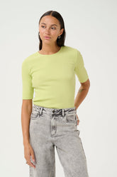 T-Shirt pour femme par Kaffe | 10508766 Vert Laitue | Boutique Vvög, vêtements mode pour homme et femme