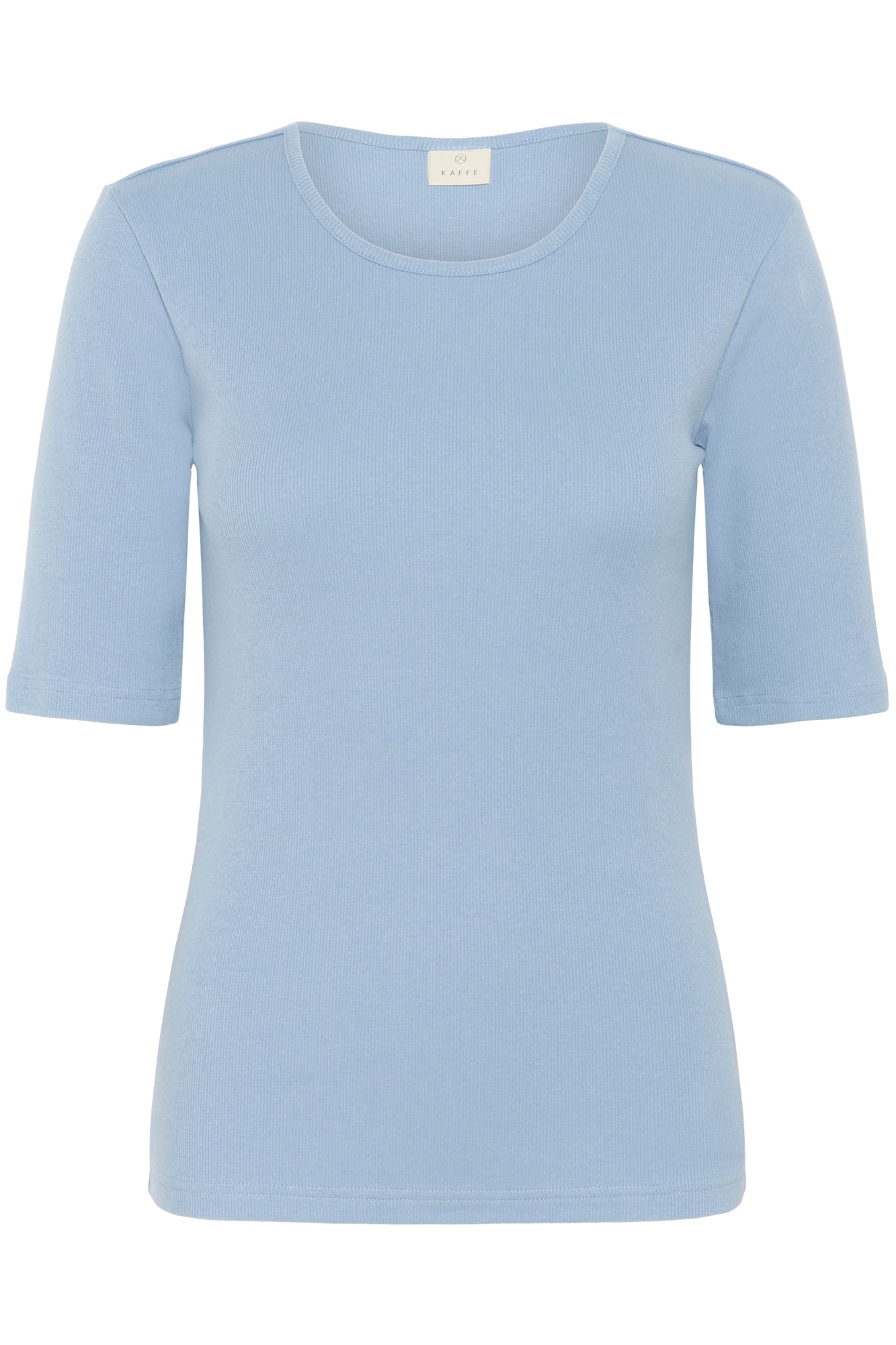 T-Shirt pour femme par Kaffe | 10508766 Chambray Doux | Boutique Vvög, vêtements mode pour homme et femme