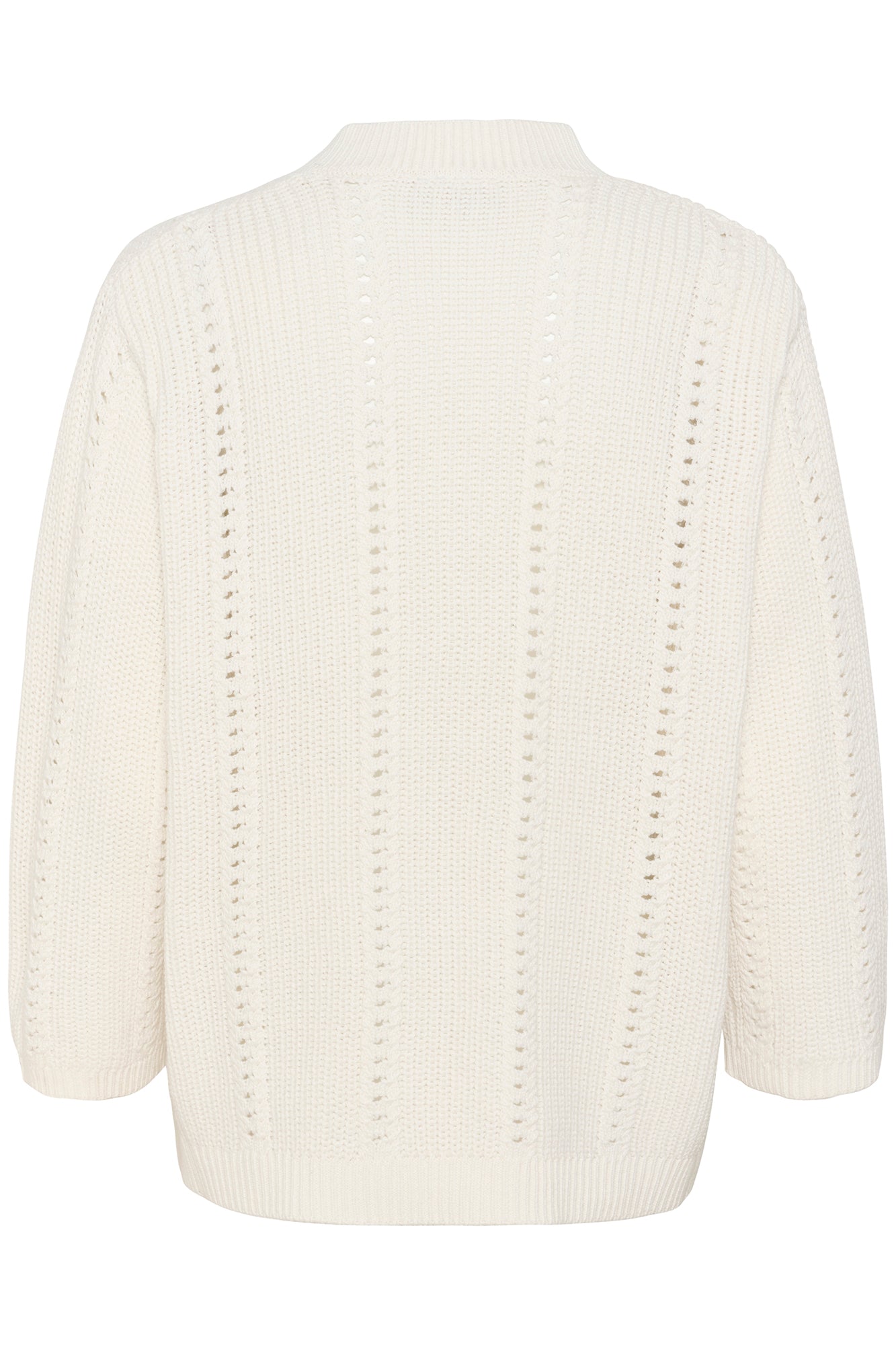 Chandail manches longues pour femme par Kaffe | 10509614 Craie | Boutique Vvög, vêtements mode pour homme et femme