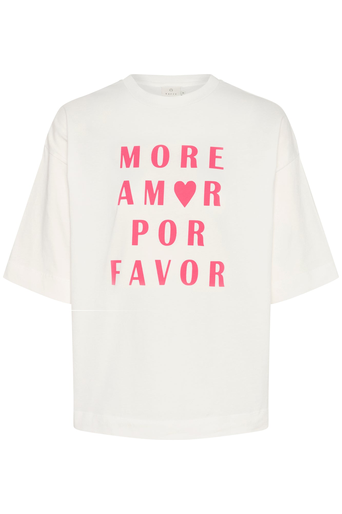 T-Shirt pour femme par Kaffe | 10509621 Craie | Boutique Vvög, vêtements mode pour homme et femme