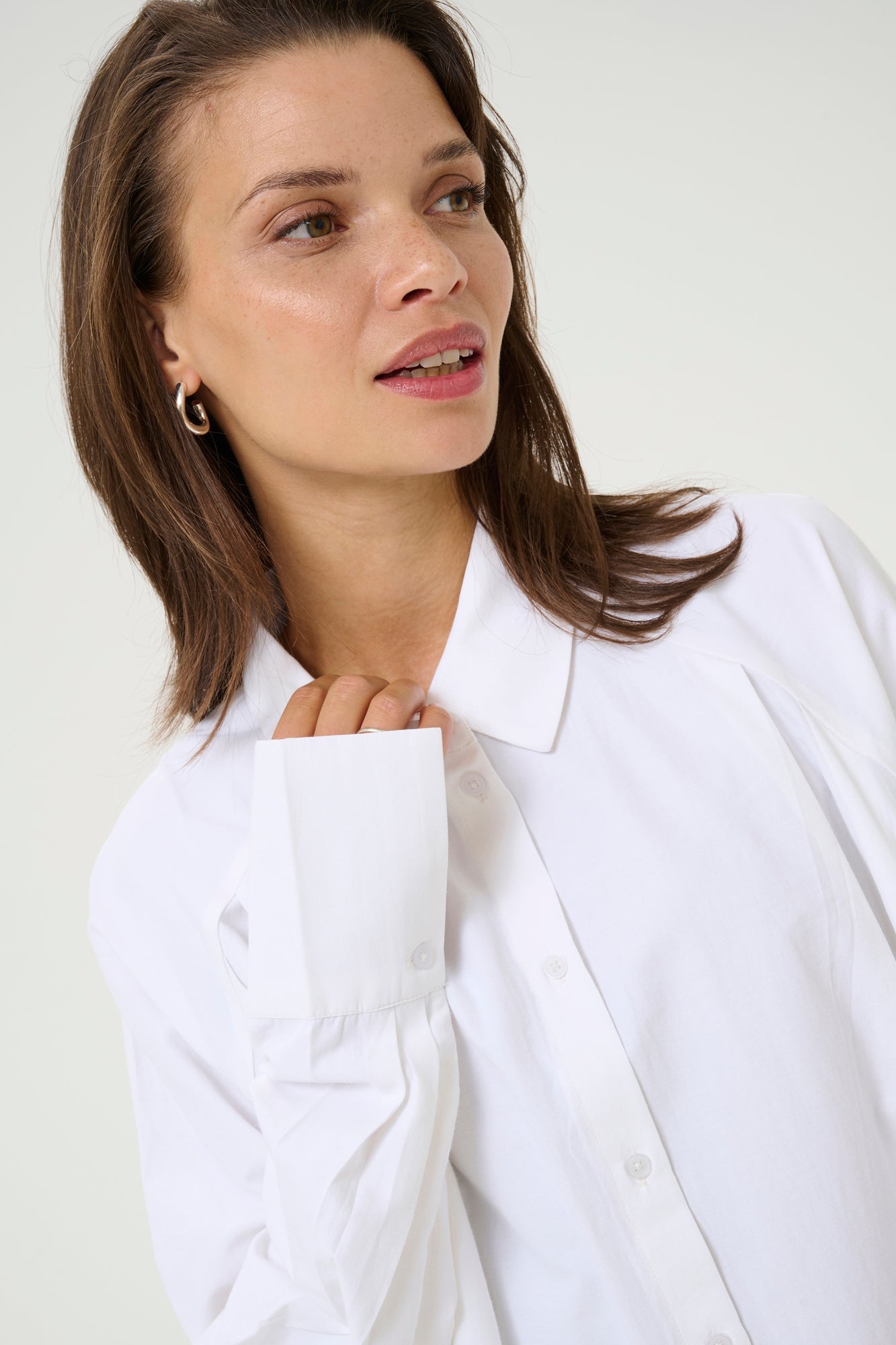 Blouse pour femme par Kaffe | 10509632 Blanc Optique | Boutique Vvög, vêtements mode pour homme et femme