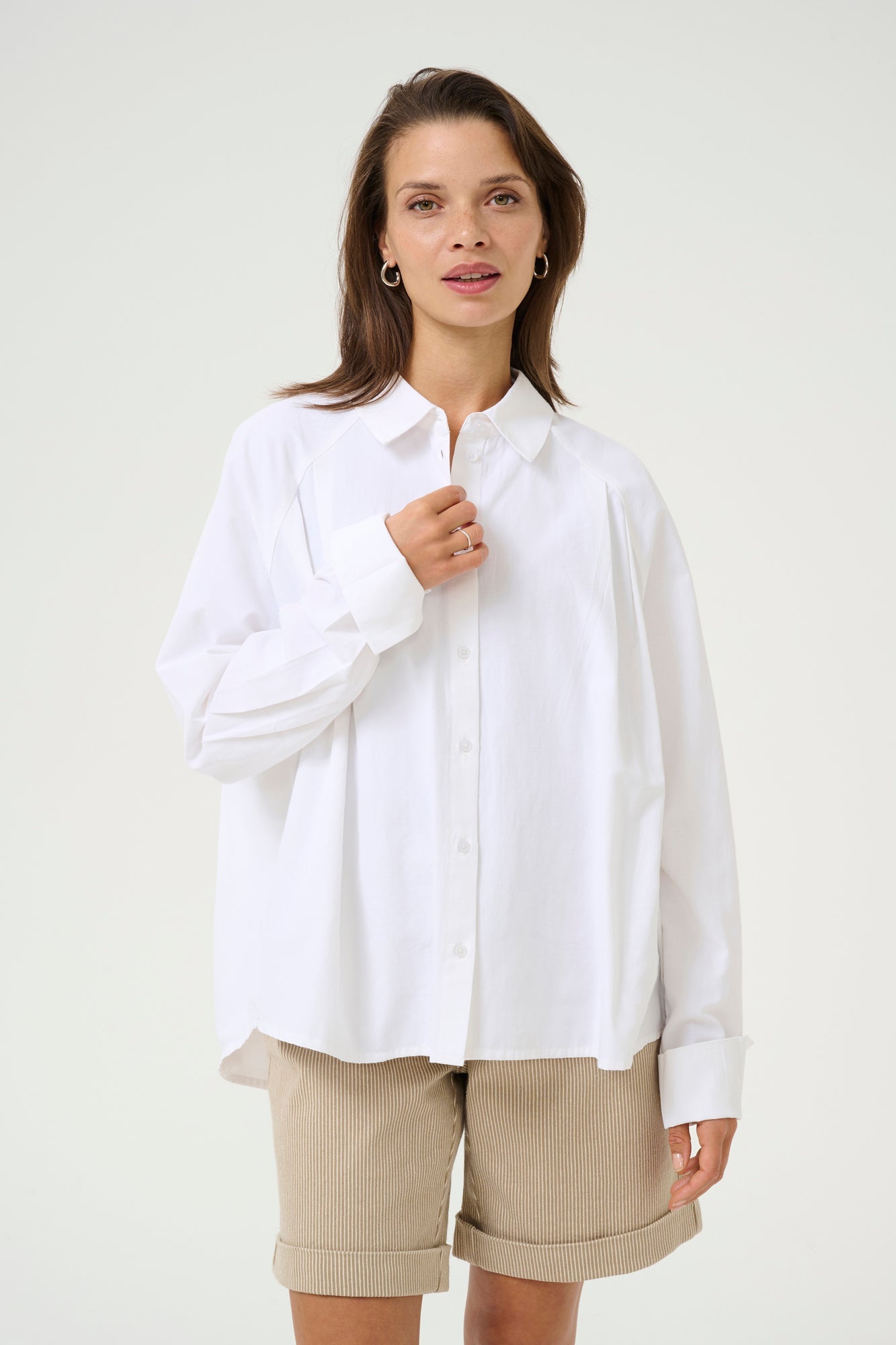 Blouse pour femme par Kaffe | 10509632 Blanc Optique | Boutique Vvög, vêtements mode pour homme et femme
