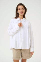 Blouse pour femme par Kaffe | 10509632 Blanc Optique | Boutique Vvög, vêtements mode pour homme et femme