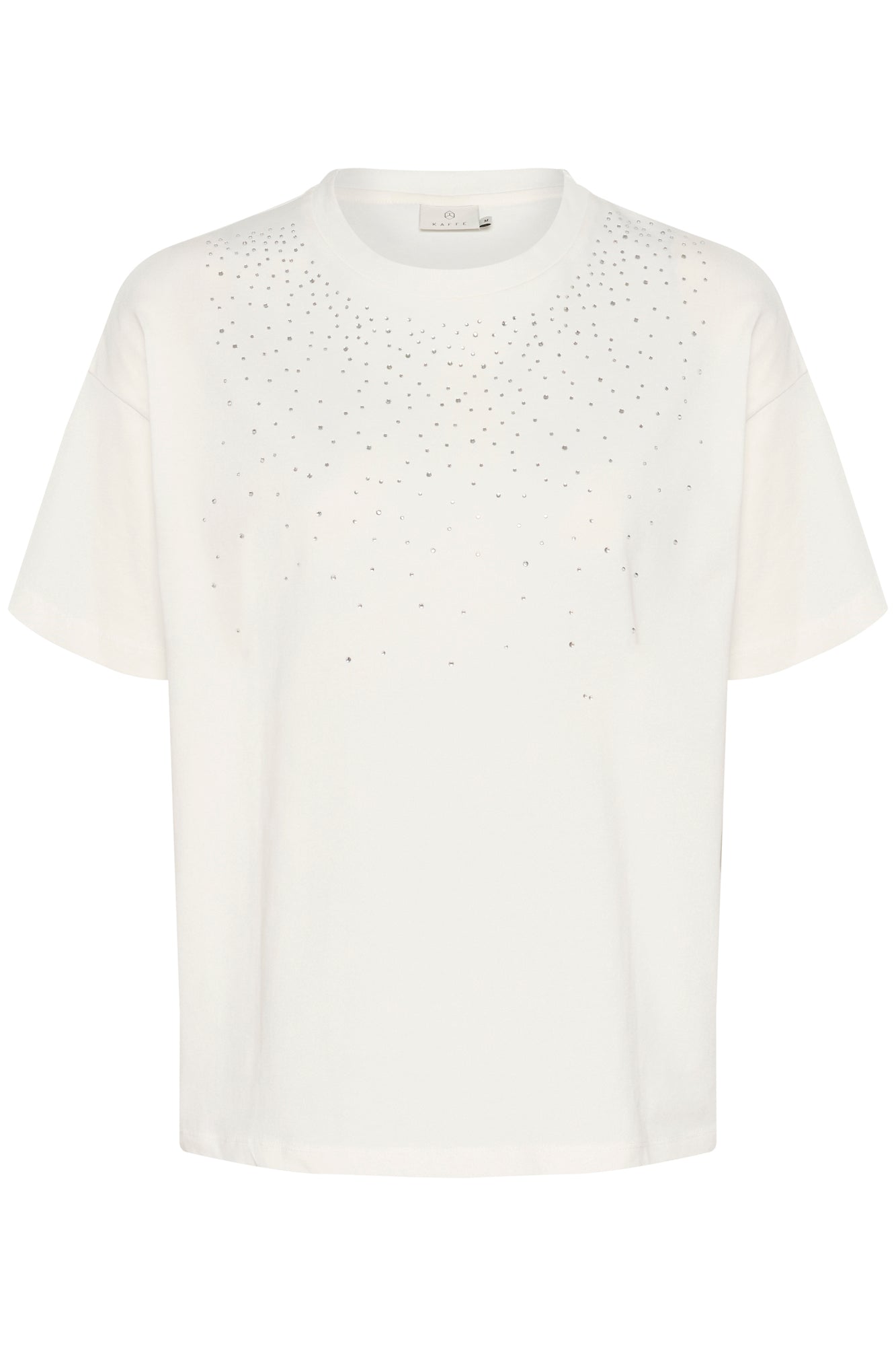 T-Shirt pour femme par Kaffe | 10509721 Craie | Boutique Vvög, vêtements mode pour homme et femme