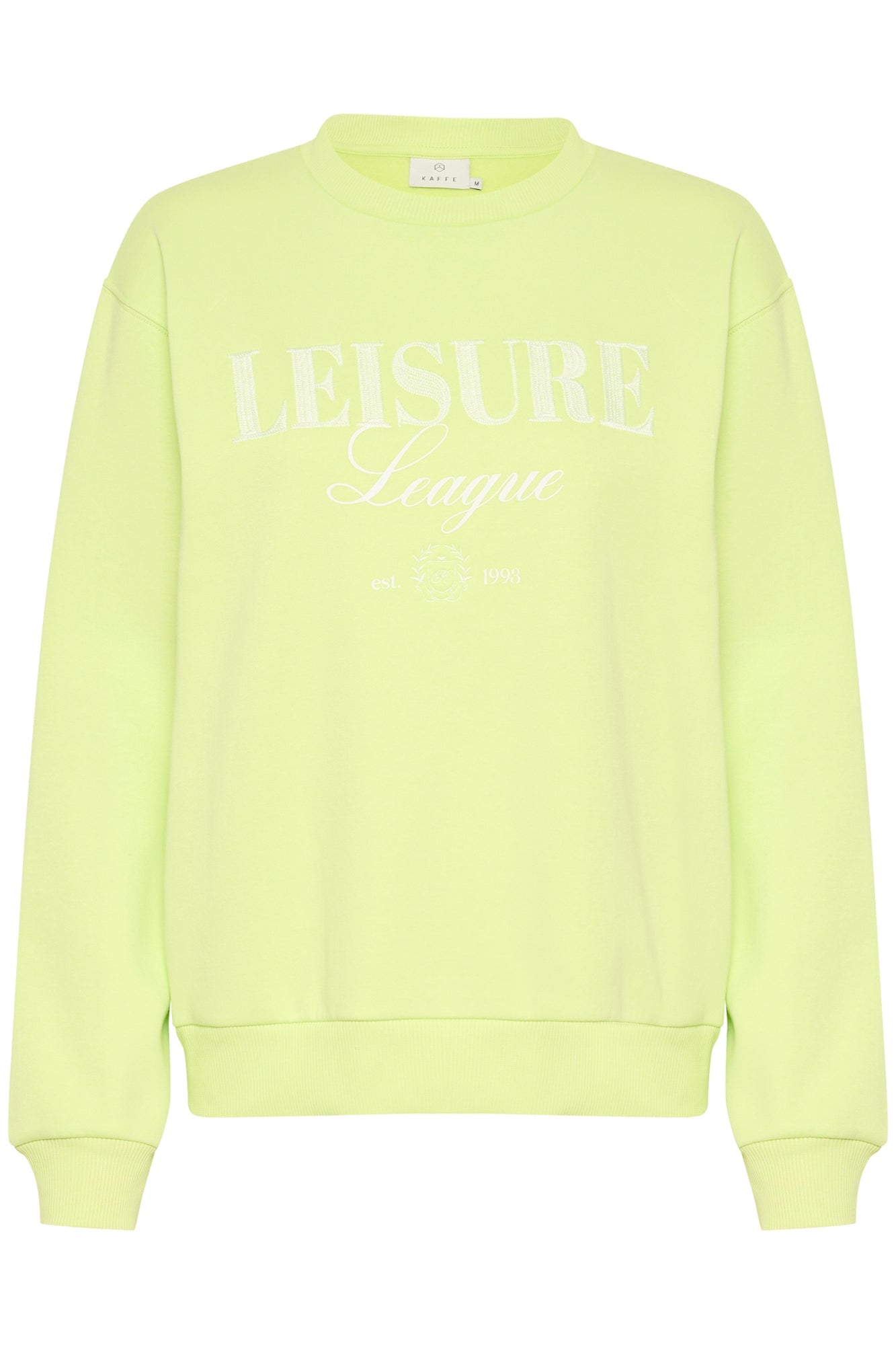 Chandail manches longues pour femme par Kaffe | 10509722 Vert Laitue | Boutique Vvög, vêtements mode pour homme et femme