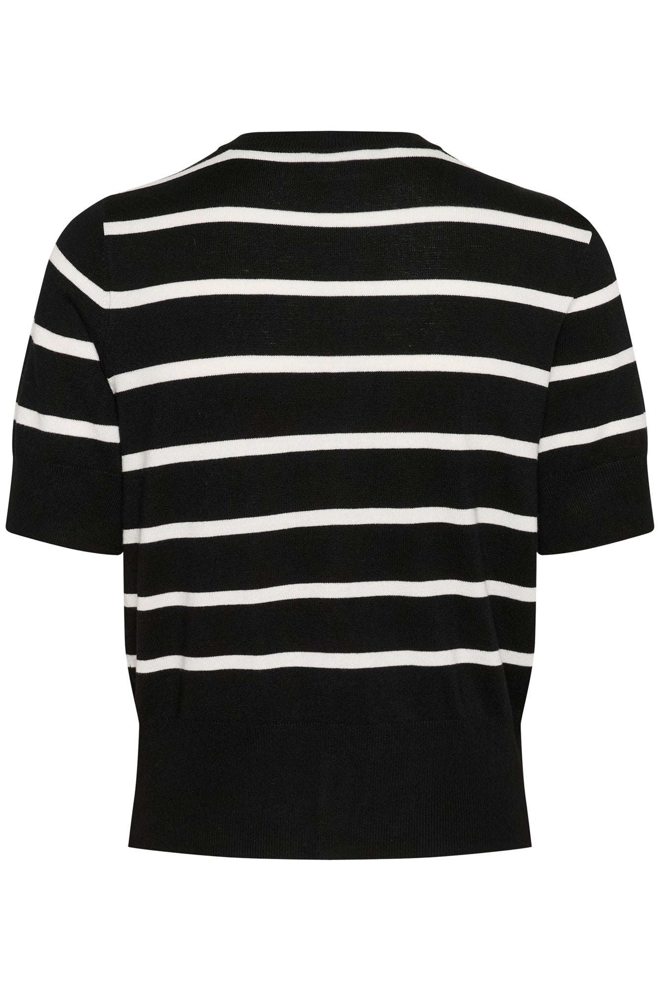 Cardigan pour femme par Kaffe | 10509797 Noir/Bande Craie | Boutique Vvög, vêtements mode pour homme et femme