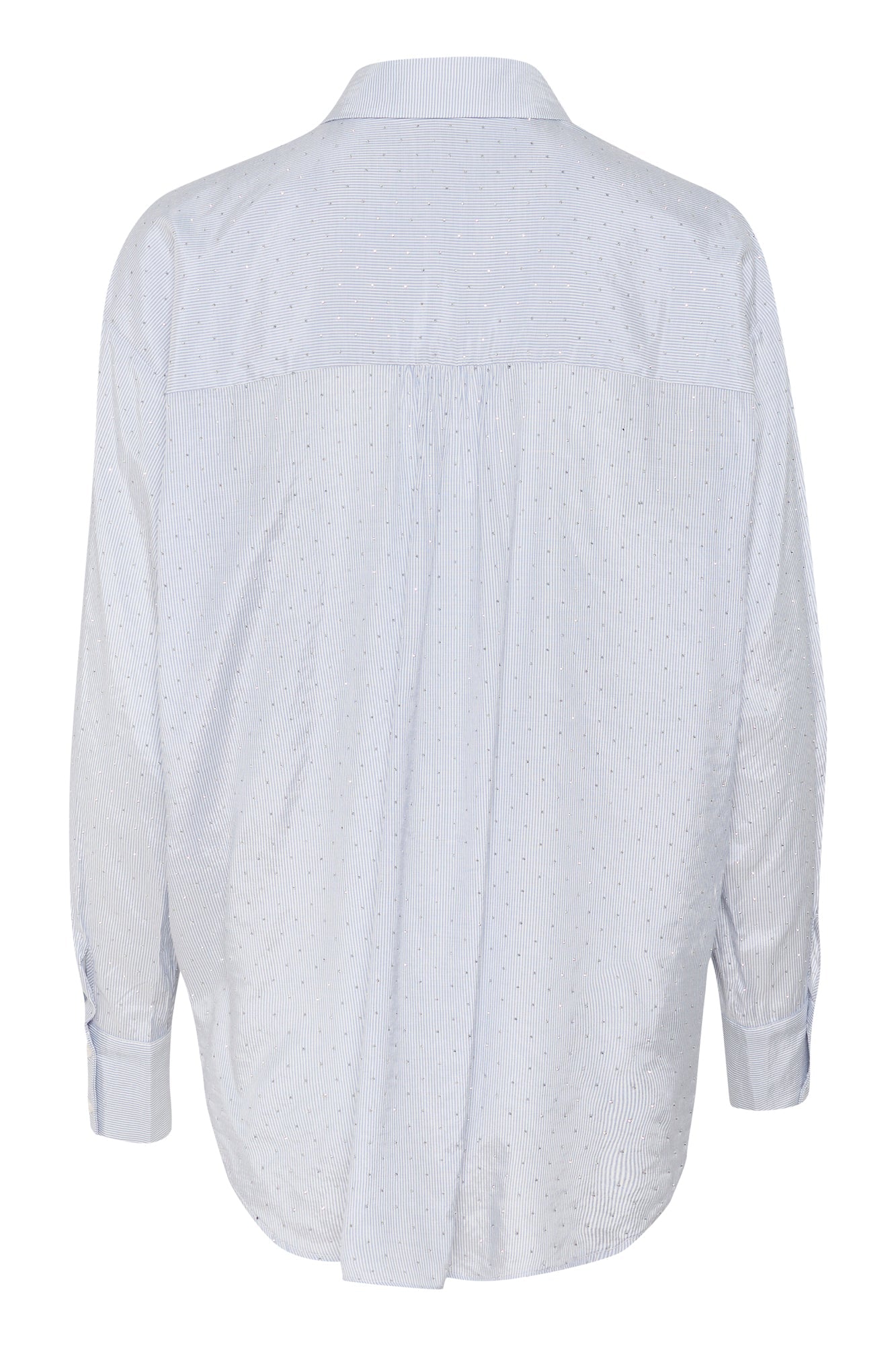 Blouse pour femme par Kaffe | 10509799 Bleu/Rayure Blanche | Boutique Vvög, vêtements mode pour homme et femme