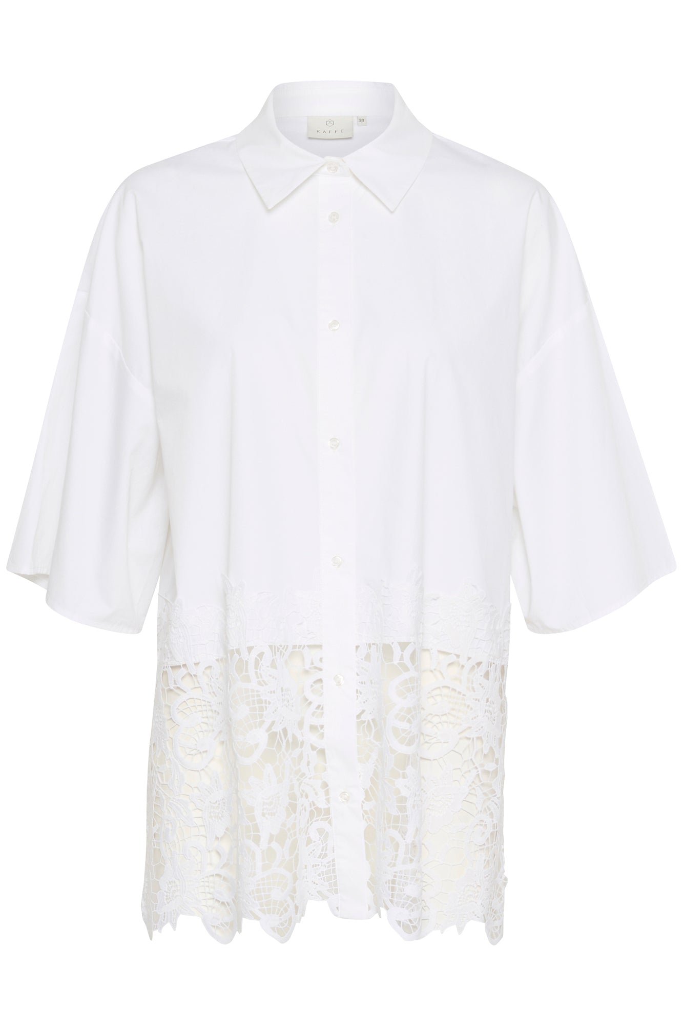 Blouse pour femme par Kaffe | 10509891 Blanc Optique | Boutique Vvög, vêtements mode pour homme et femme