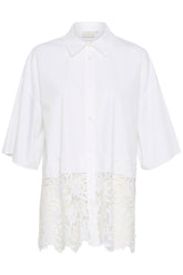 Blouse pour femme par Kaffe | 10509891 Blanc Optique | Boutique Vvög, vêtements mode pour homme et femme