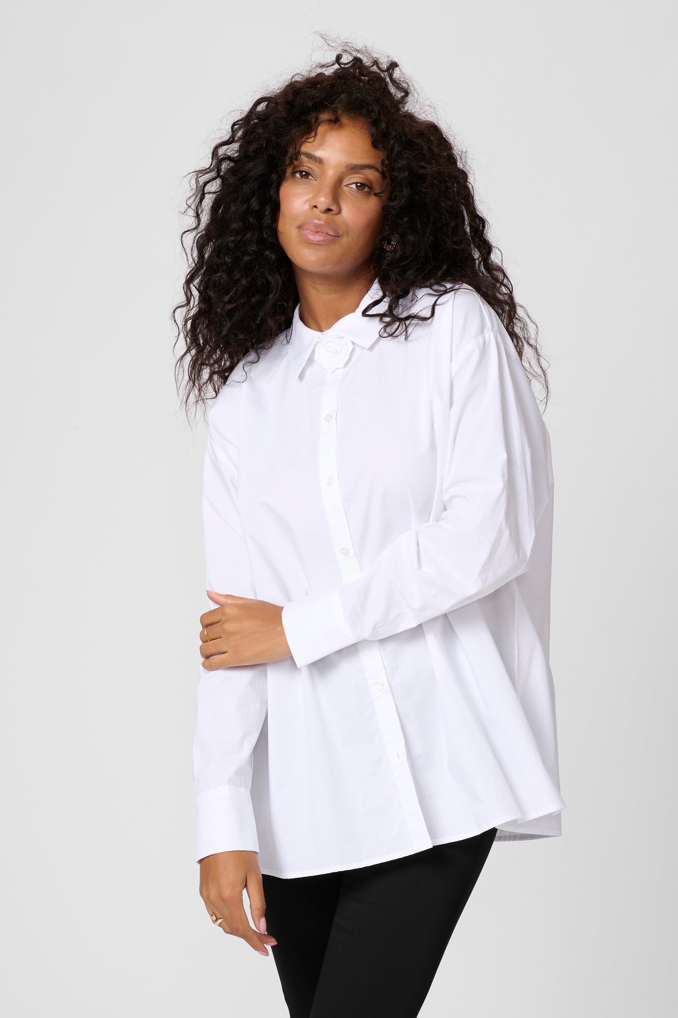 Blouse pour femme par Kaffe | 10510267 Blanc Optique | Boutique Vvög, vêtements mode pour homme et femme