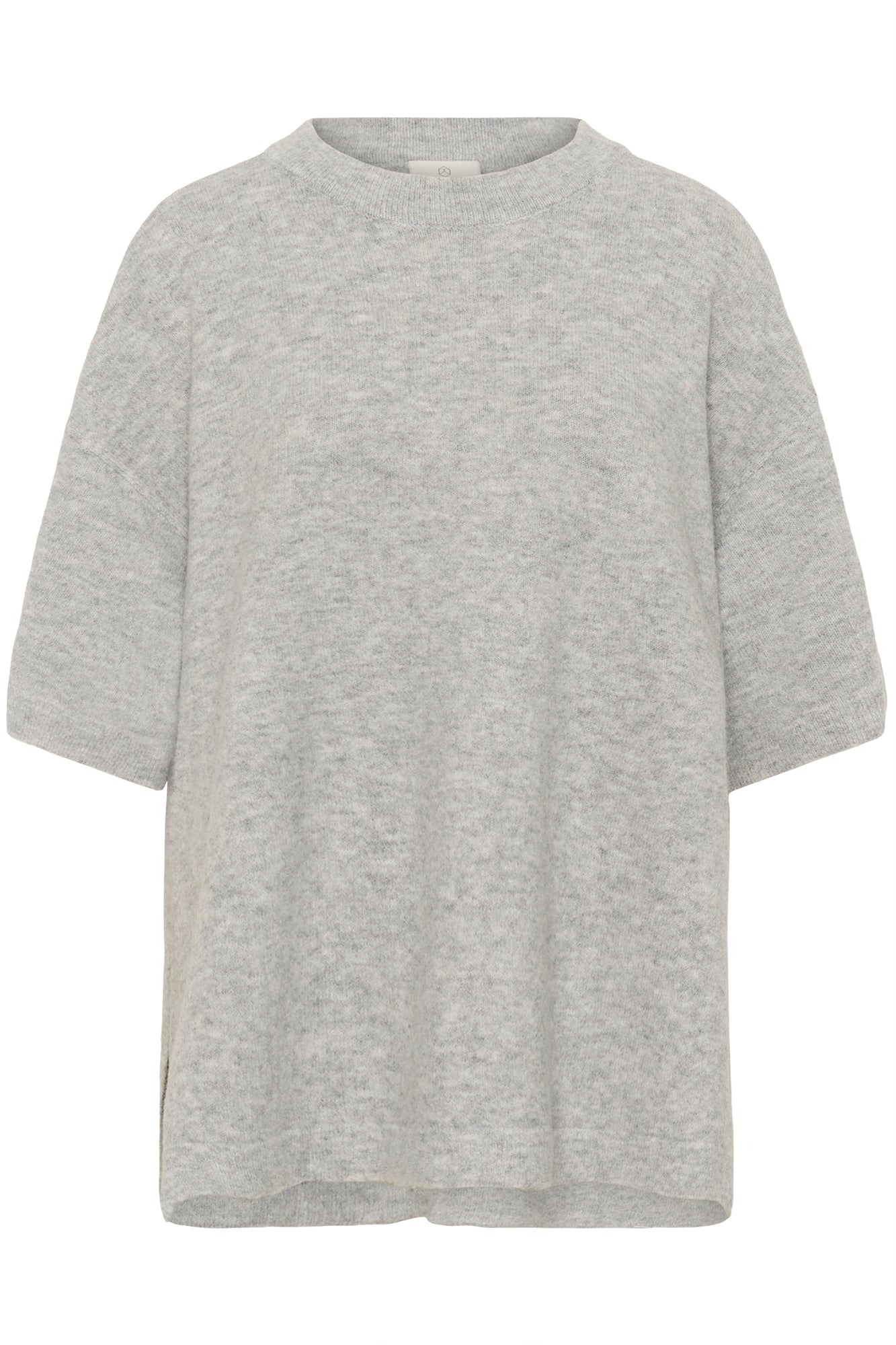Chandail ample pour femme par Kaffe | 10510479 Mélangé Gris Clair | Boutique Vvög, vêtements mode pour homme et femme