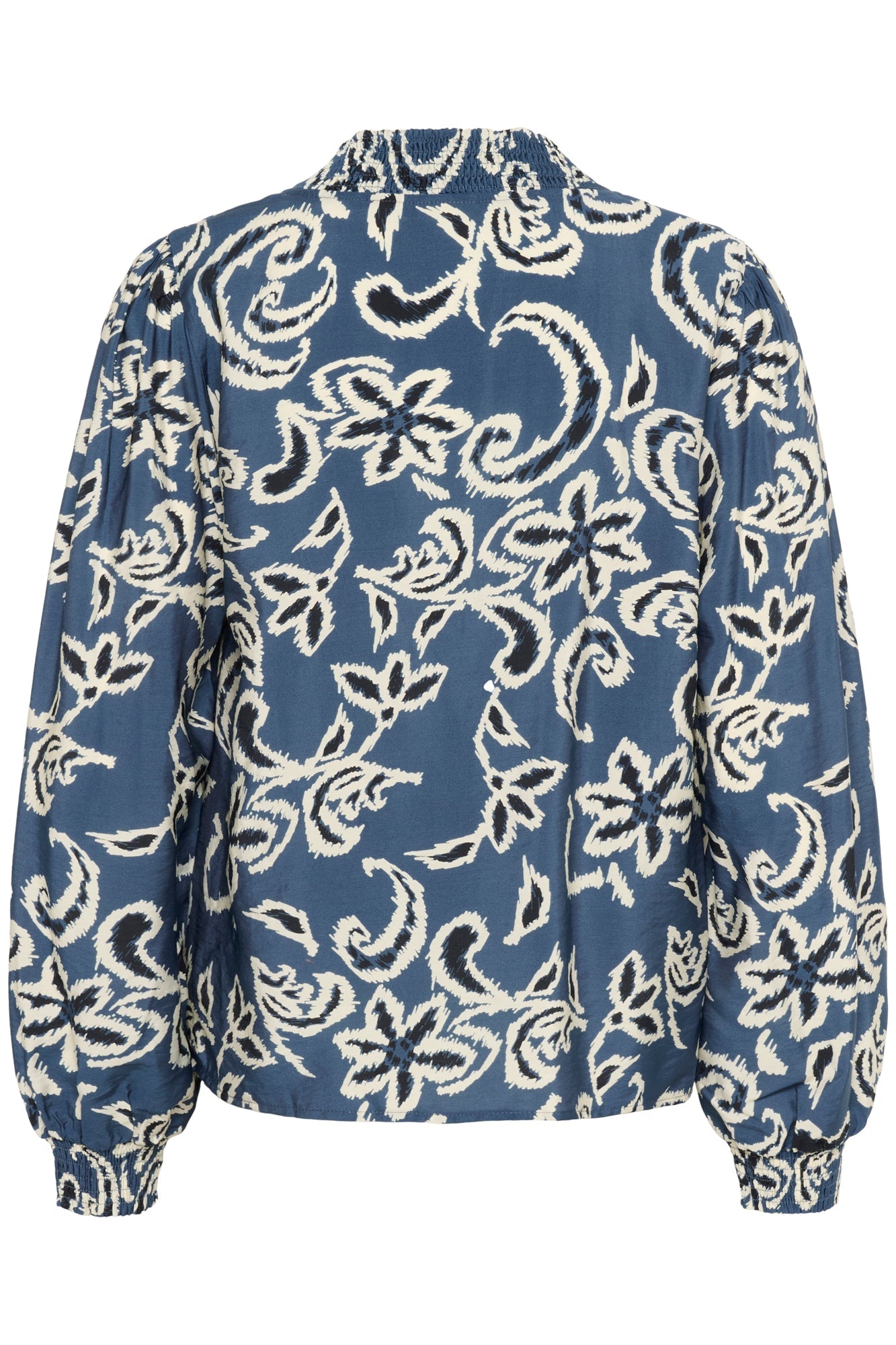 Blouse pour femme par Kaffe | 10510568 Mer De Béring/Blanc | Boutique Vvög, vêtements mode pour homme et femme
