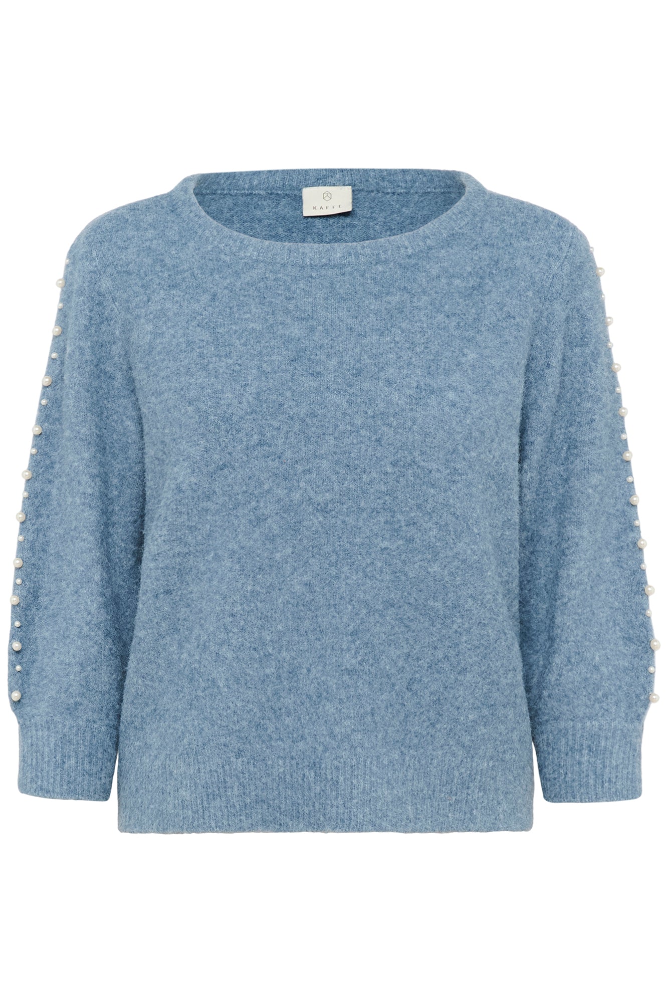 Chandail 3/4 pour femme par Kaffe | 10510632 Bleu Vent | Boutique Vvög, vêtements mode pour homme et femme