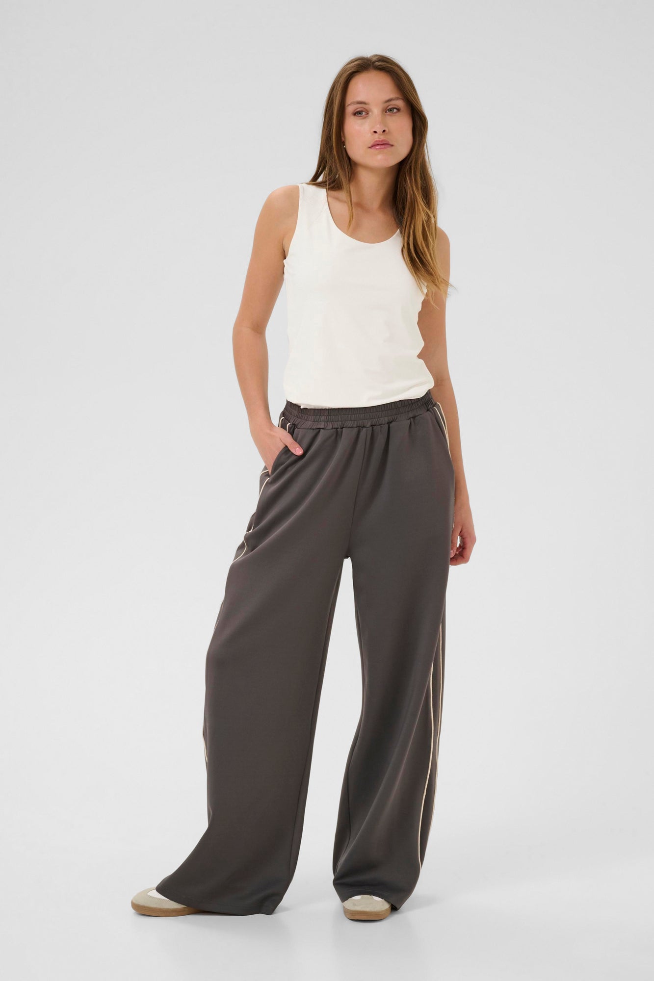 Camisole pour femme par Kaffe | 10510692 Craie | Boutique Vvög, vêtements mode pour homme et femme