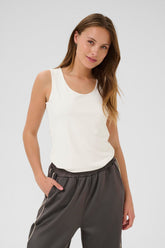 Camisole pour femme par Kaffe | 10510692 Craie | Boutique Vvög, vêtements mode pour homme et femme