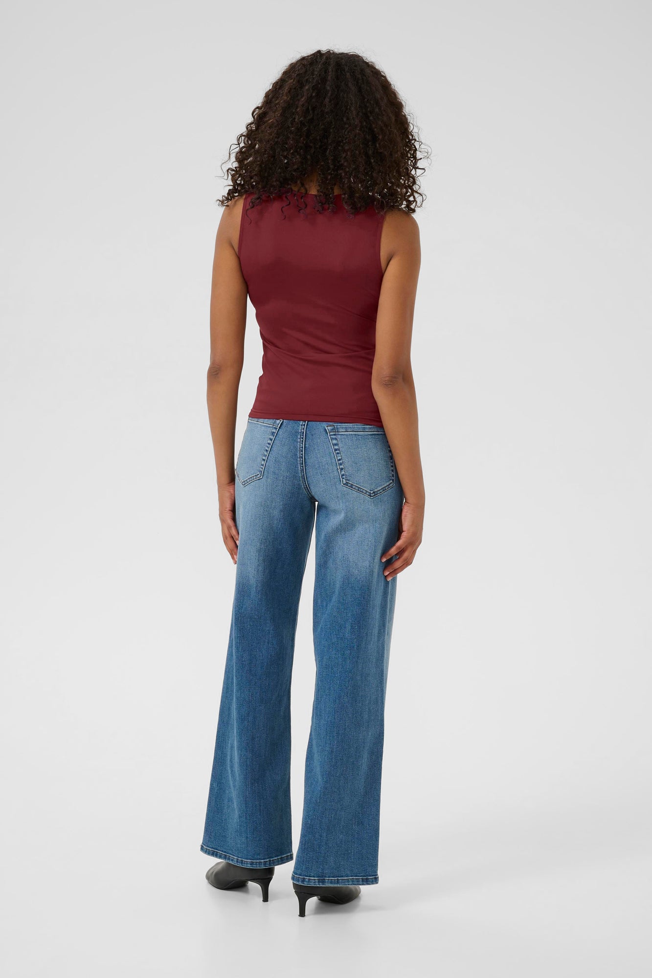 Camisole pour femme par Kaffe | 10510692 Vin De Windsor | Boutique Vvög, vêtements mode pour homme et femme