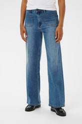 Jeans pour femme par Kaffe | 10510722 Bleu Moyen | Boutique Vvög, vêtements mode pour homme et femme