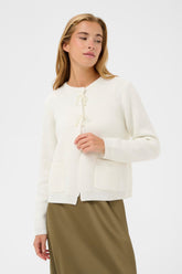 Cardigan pour femme par Kaffe | 10510901 Craie | Boutique Vvög, vêtements mode pour homme et femme