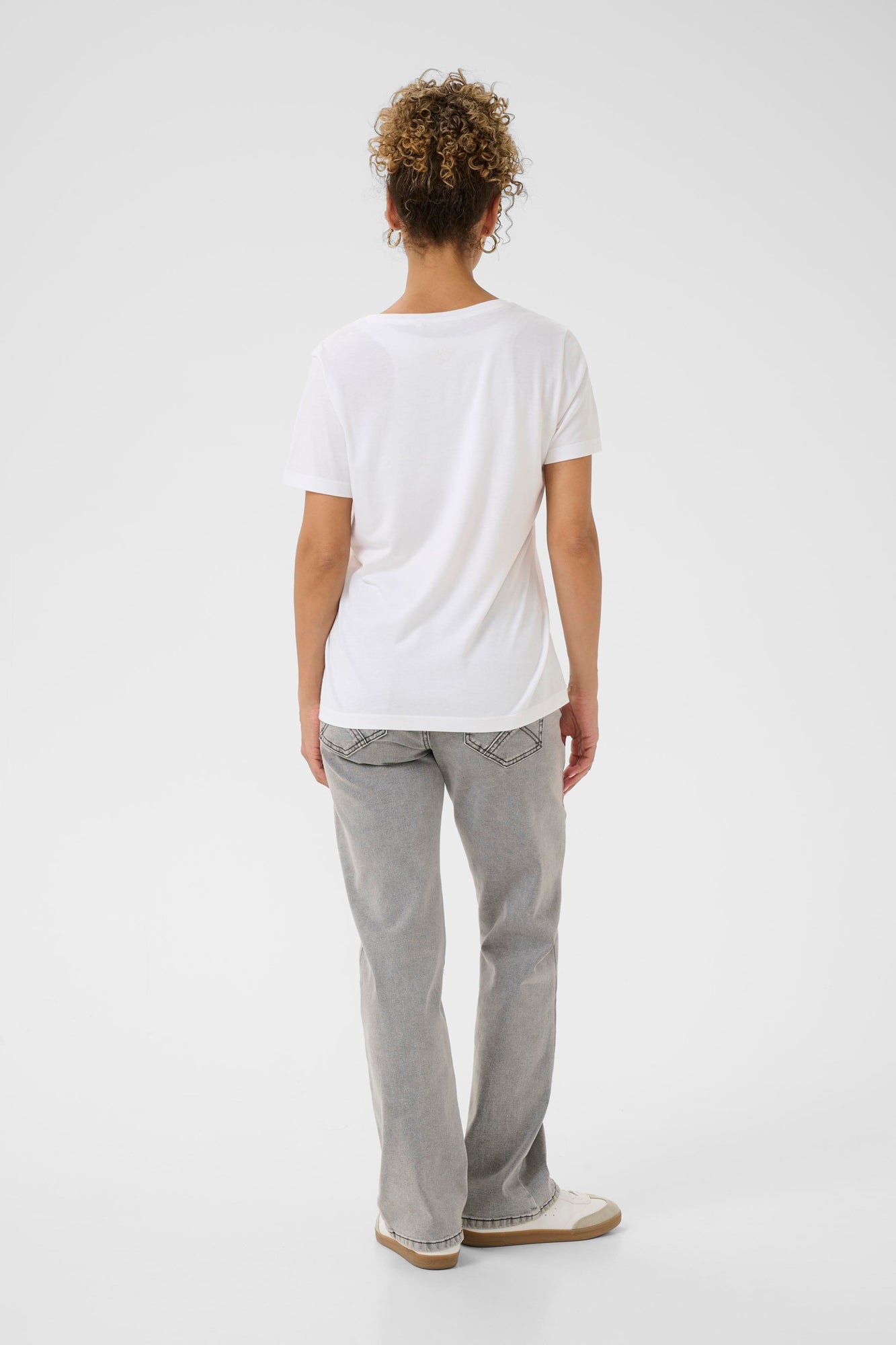 T-Shirt pour femme par Cream | 10604508 Craie | Boutique Vvög, vêtements mode pour homme et femme