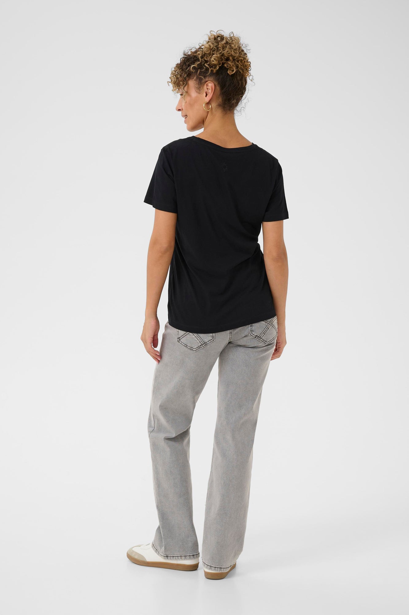 T-Shirt pour femme par Cream | 10604508 Noir Absolu | Boutique Vvög, vêtements mode pour homme et femme