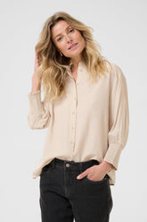 Blouse pour femme par Cream | 10606063 Parchemin Ancien | Boutique Vvög, vêtements mode pour homme et femme