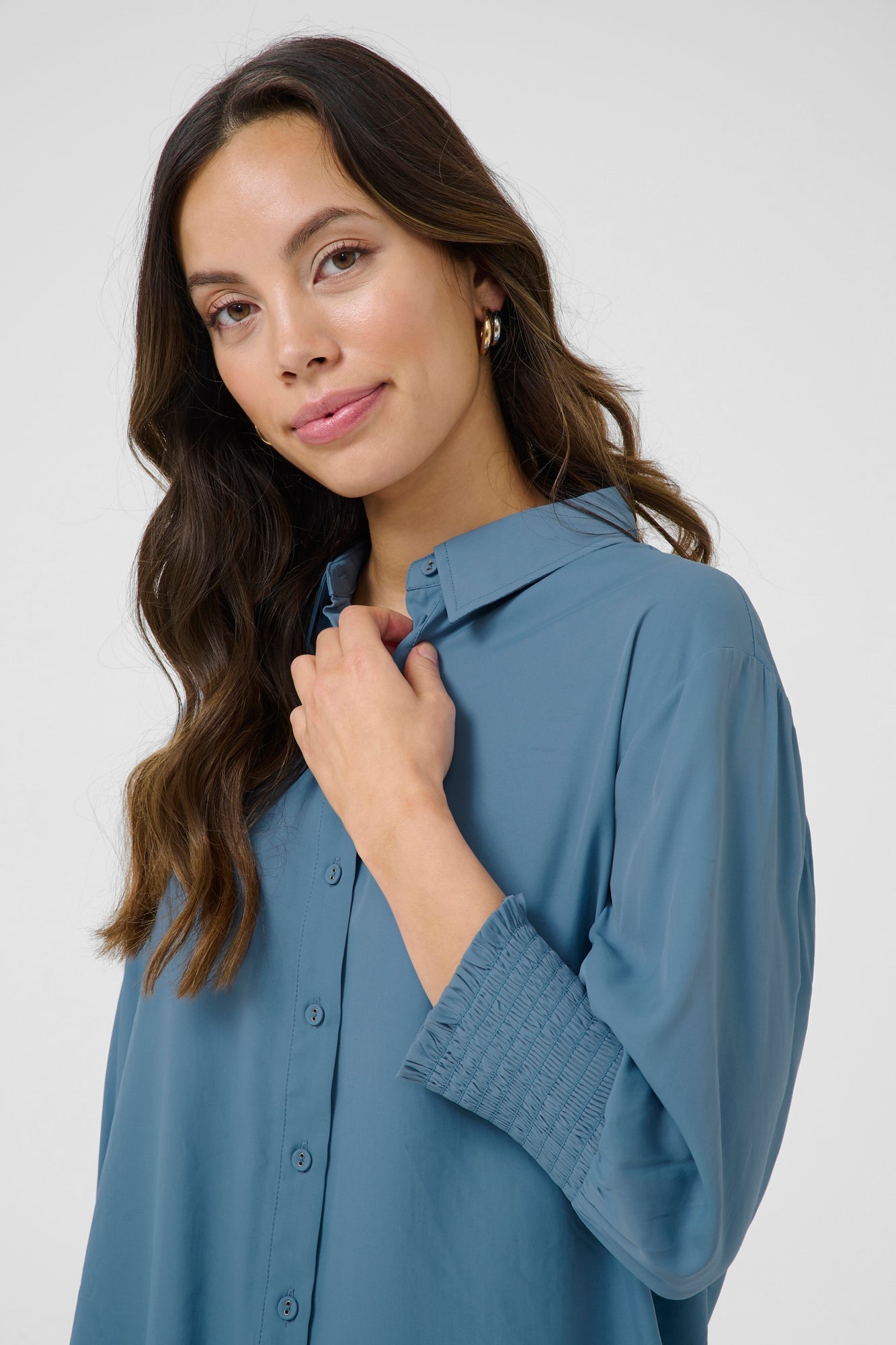 Blouse pour femme par Cream | 10606063 Blue Haven | Boutique Vvög, vêtements mode pour homme et femme