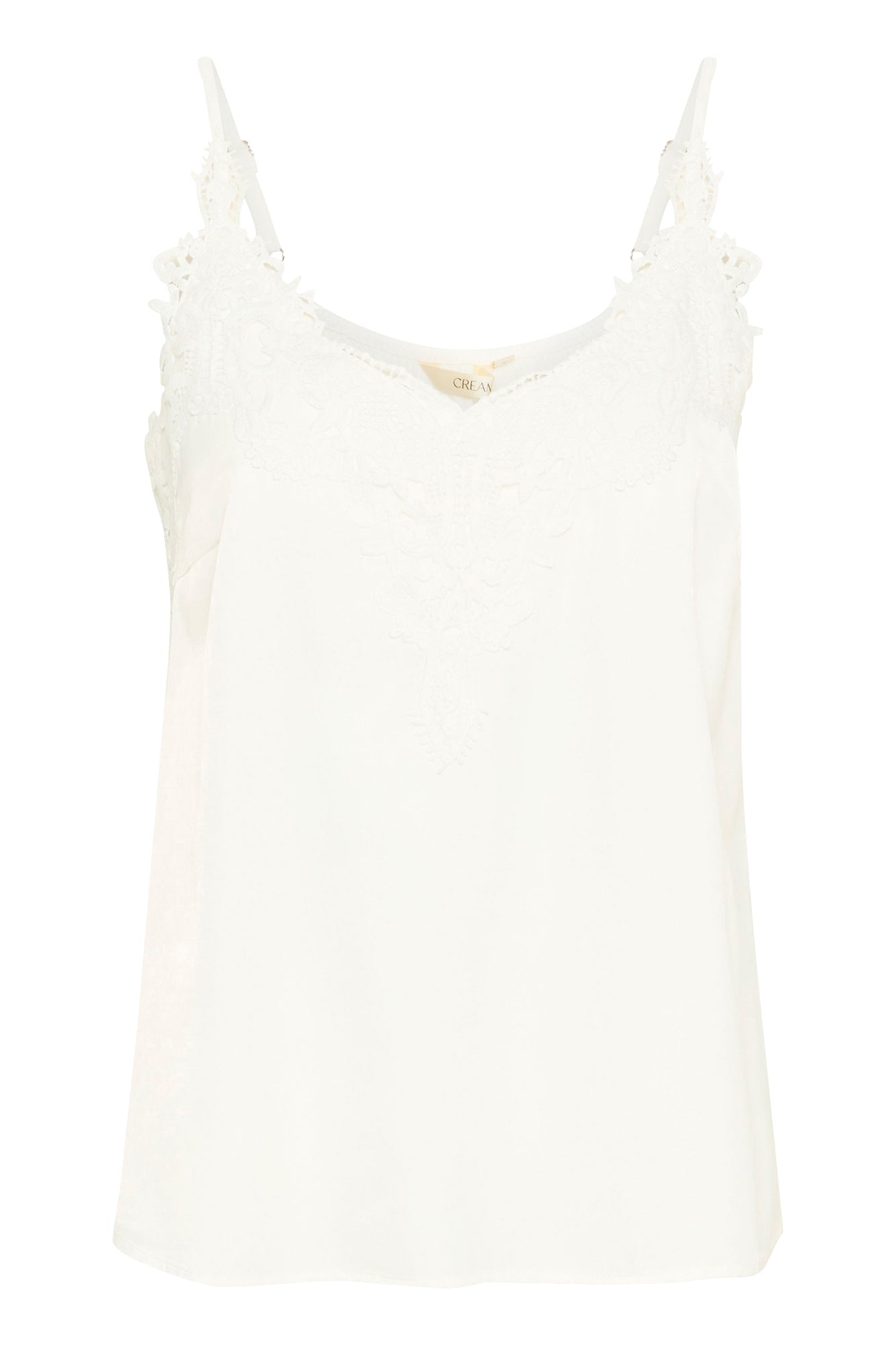 Camisole pour femme par Cream | 10611224 Blanc Neige | Boutique Vvög, vêtements mode pour homme et femme
