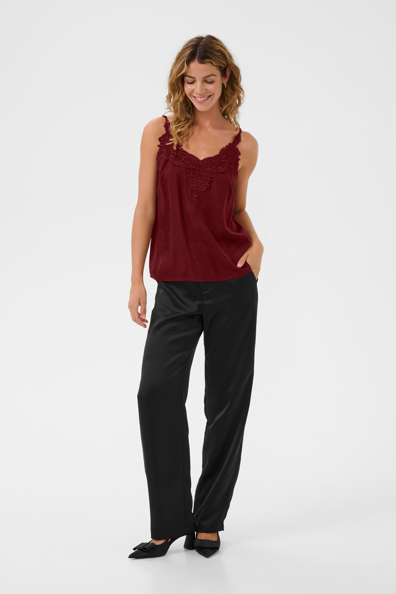 Camisole pour femme par Cream | 10611224 Zinfandel | Boutique Vvög, vêtements mode pour homme et femme