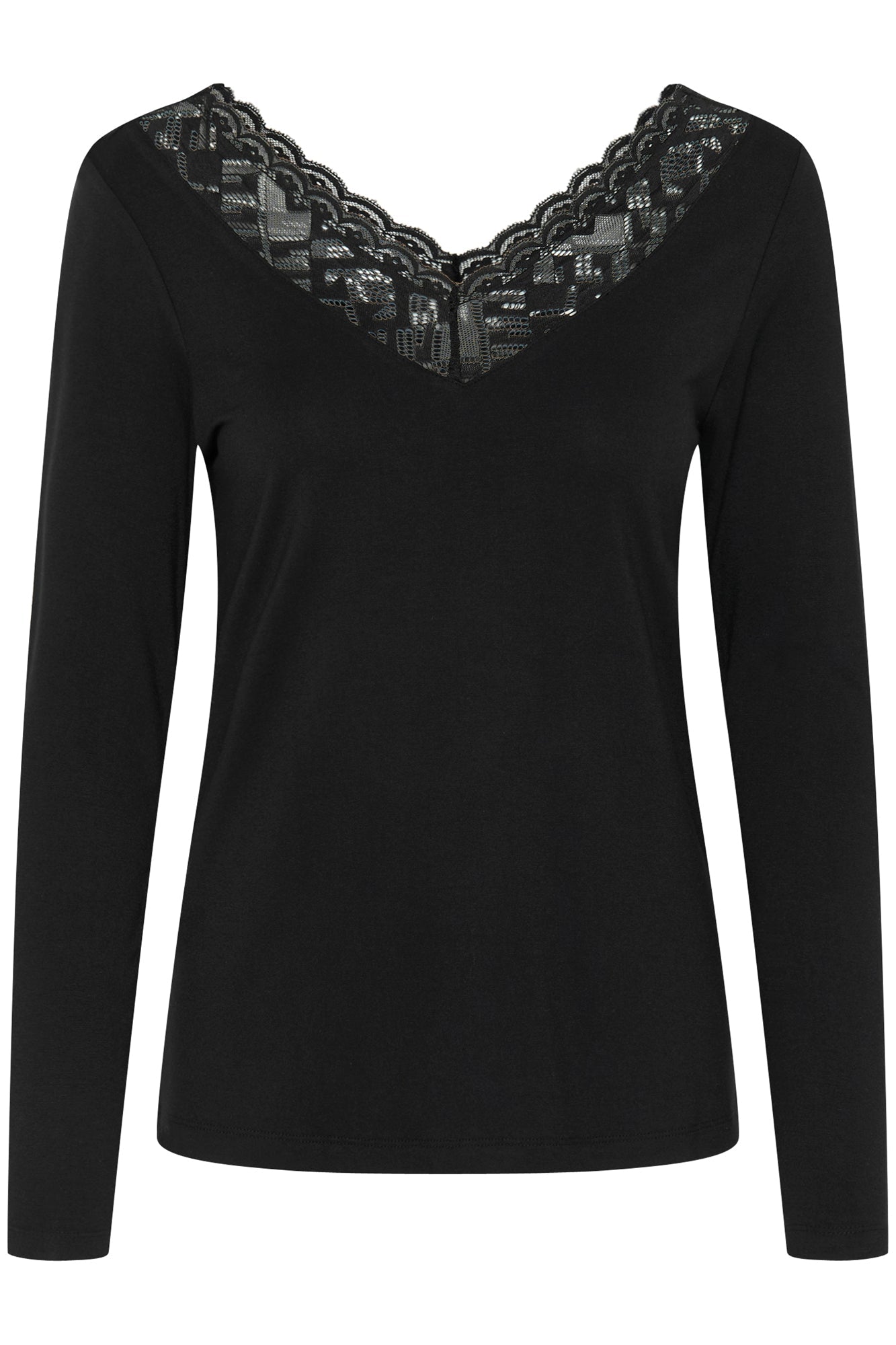 Chandail manches longues pour femme par Cream | 10612762 Noir Absolu | Boutique Vvög, vêtements mode pour homme et femme