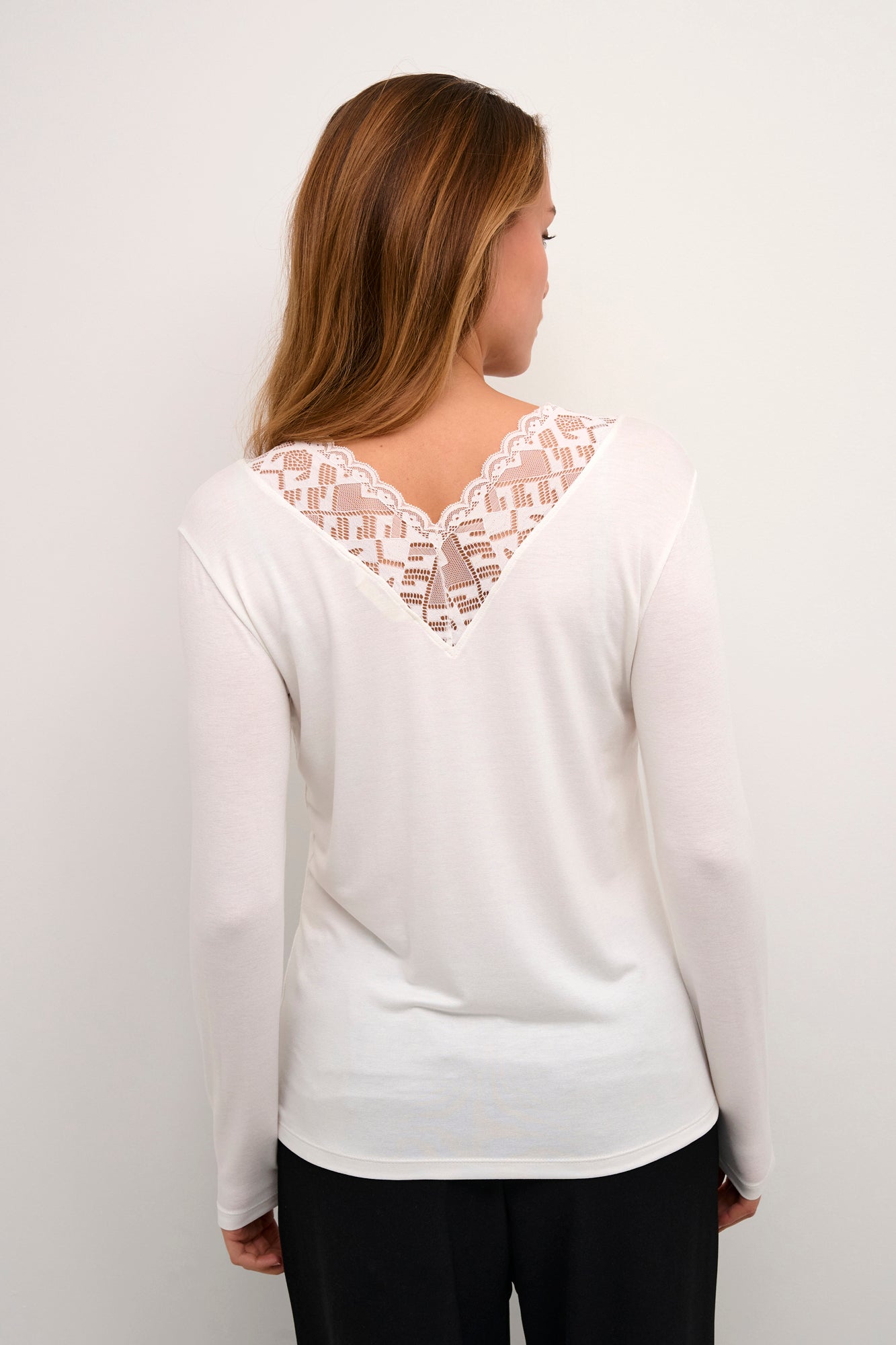 Chandail manches longues pour femme par Cream | 10612762 Blanc Neige | Boutique Vvög, vêtements mode pour homme et femme