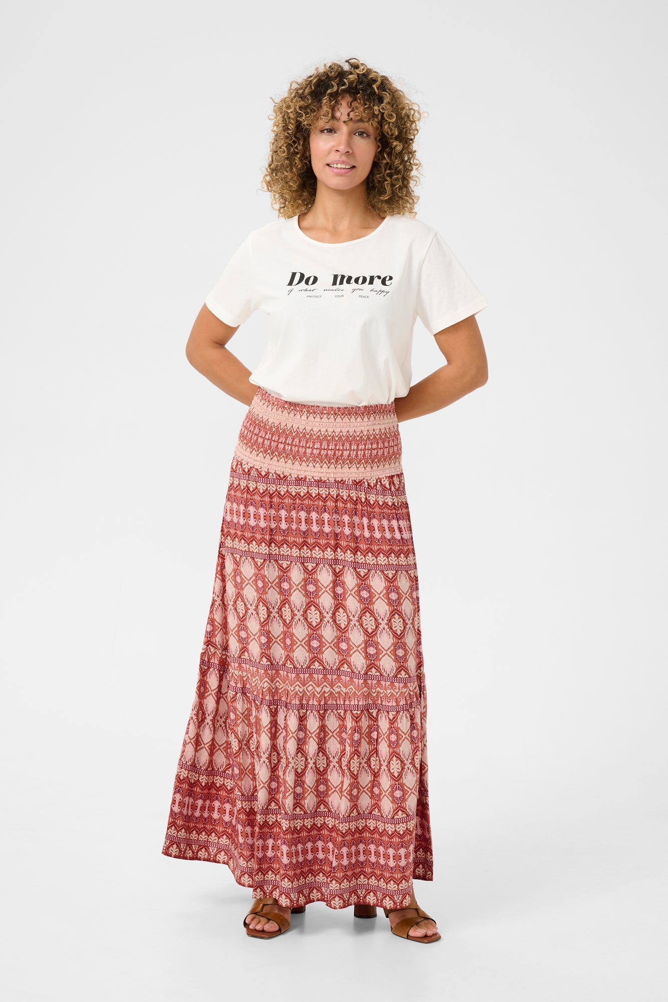 Jupe pour femme par Cream | 10612774 Géométrique Ethnique | Boutique Vvög, vêtements mode pour homme et femme