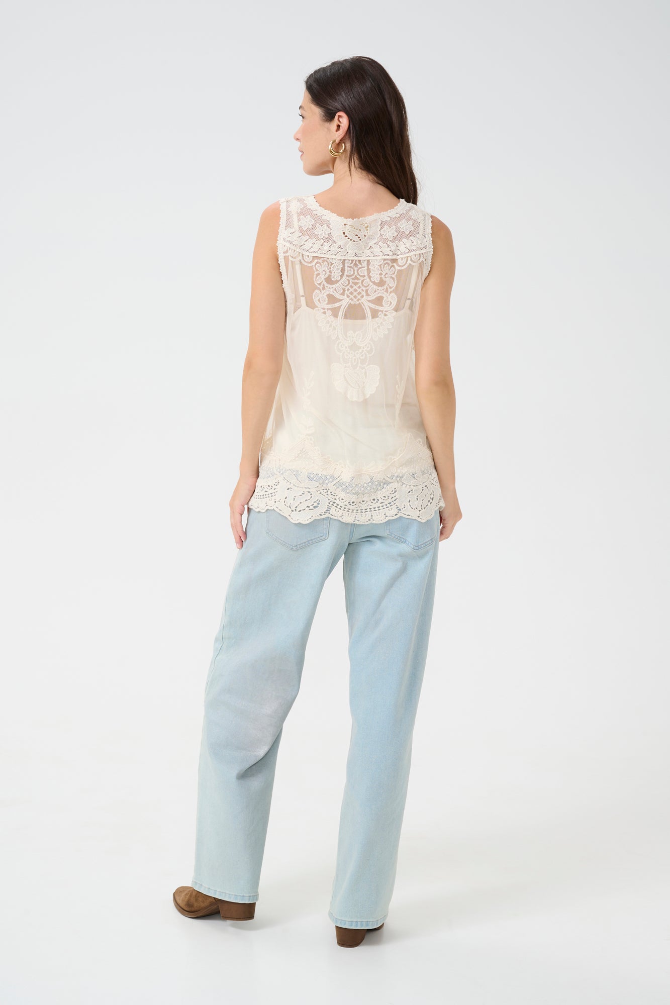 Camisole pour femme par Cream | 10613441 Lait De Poule | Boutique Vvög, vêtements mode pour homme et femme