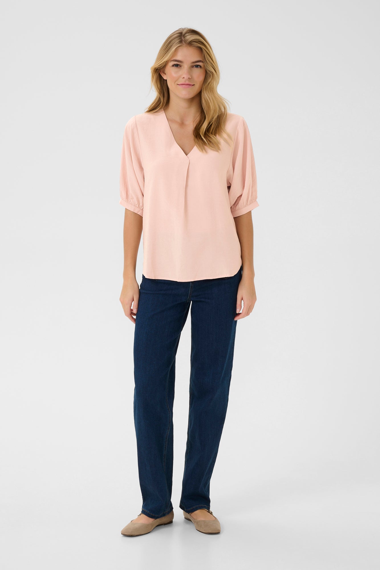 Blouse pour femme par Cream | 10613454 Rose Sépia | Boutique Vvög, vêtements mode pour homme et femme