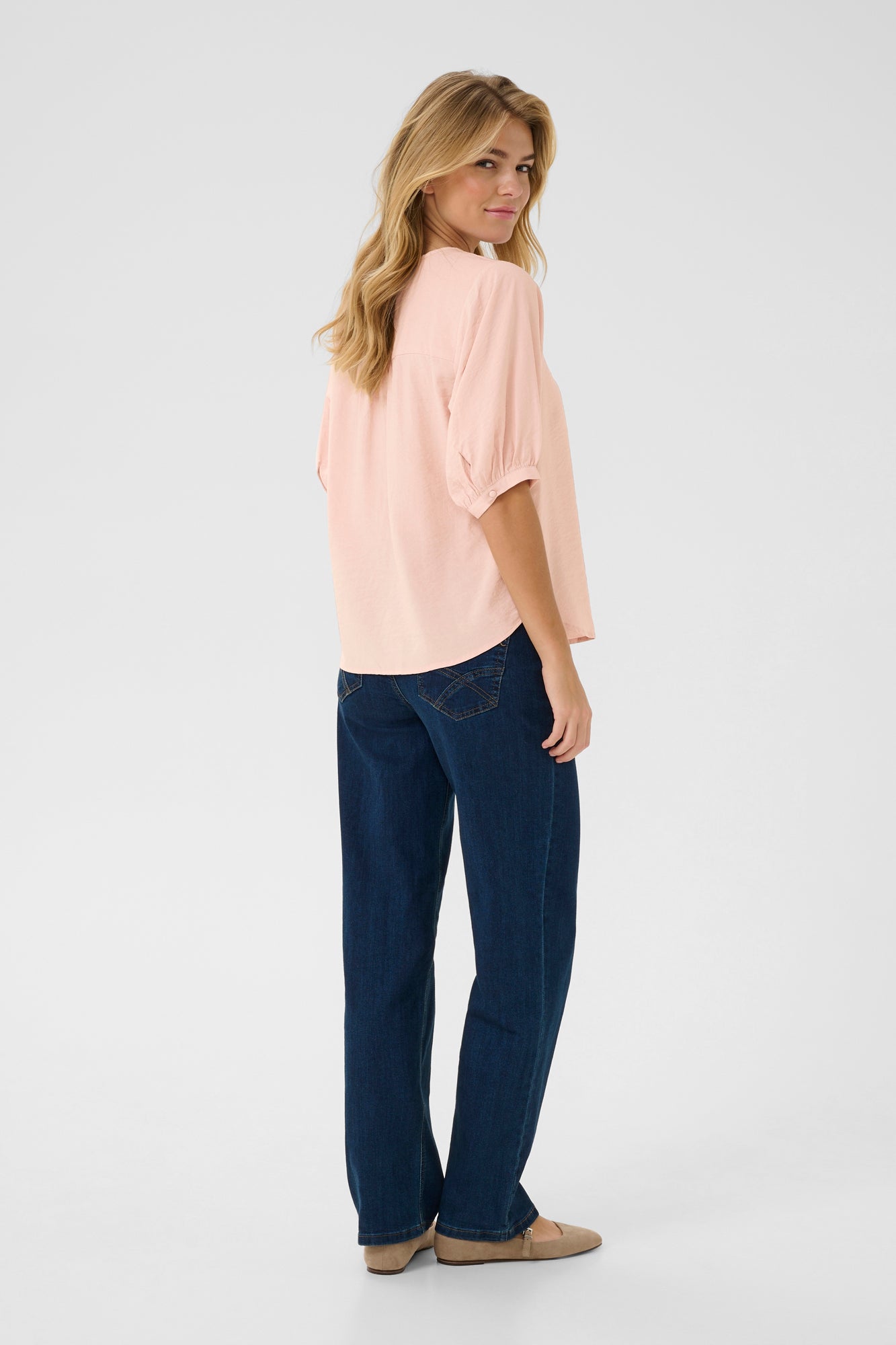 Blouse pour femme par Cream | 10613454 Rose Sépia | Boutique Vvög, vêtements mode pour homme et femme