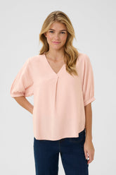 Blouse pour femme par Cream | 10613454 Rose Sépia | Boutique Vvög, vêtements mode pour homme et femme