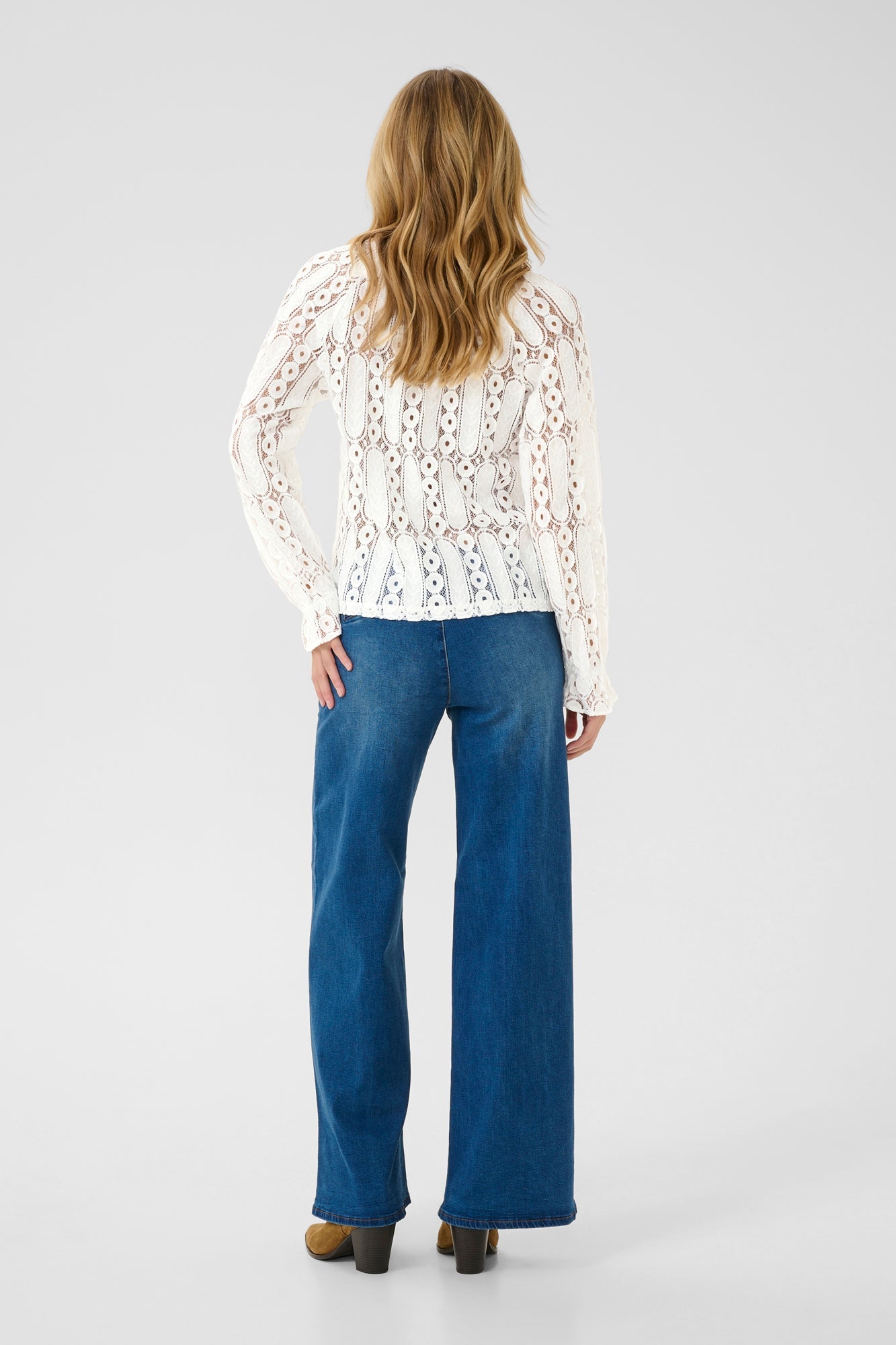 Chandail manches longues pour femme par Cream | 10613676 Blanche-Neige | Boutique Vvög, vêtements mode pour homme et femme