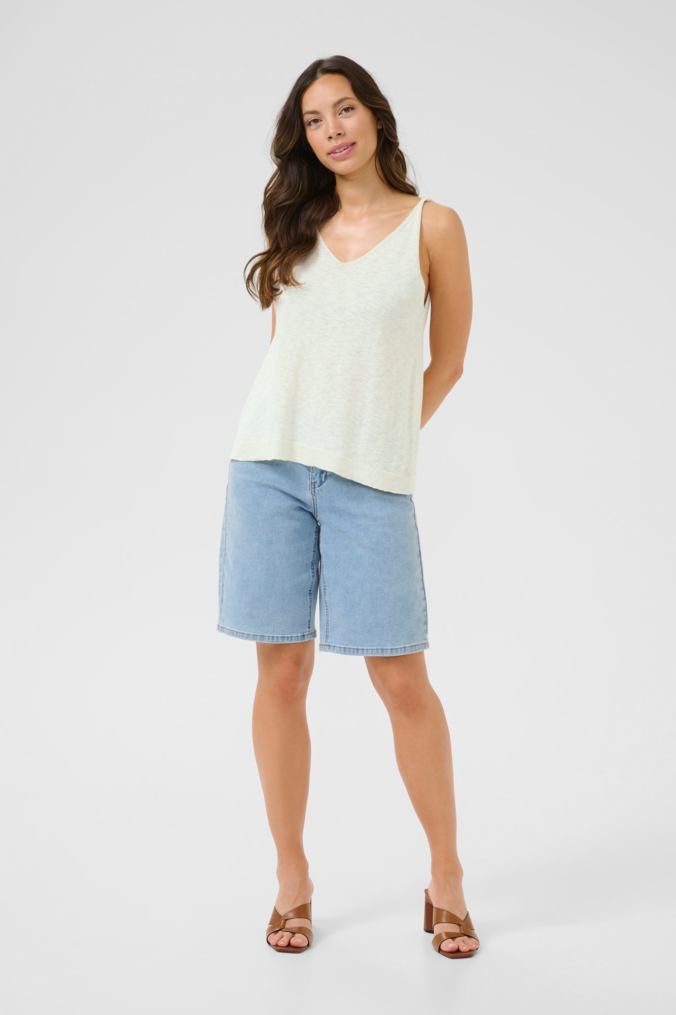 Camisole pour femme par Cream | 10613692 Guimauve | Boutique Vvög, vêtements mode pour homme et femme