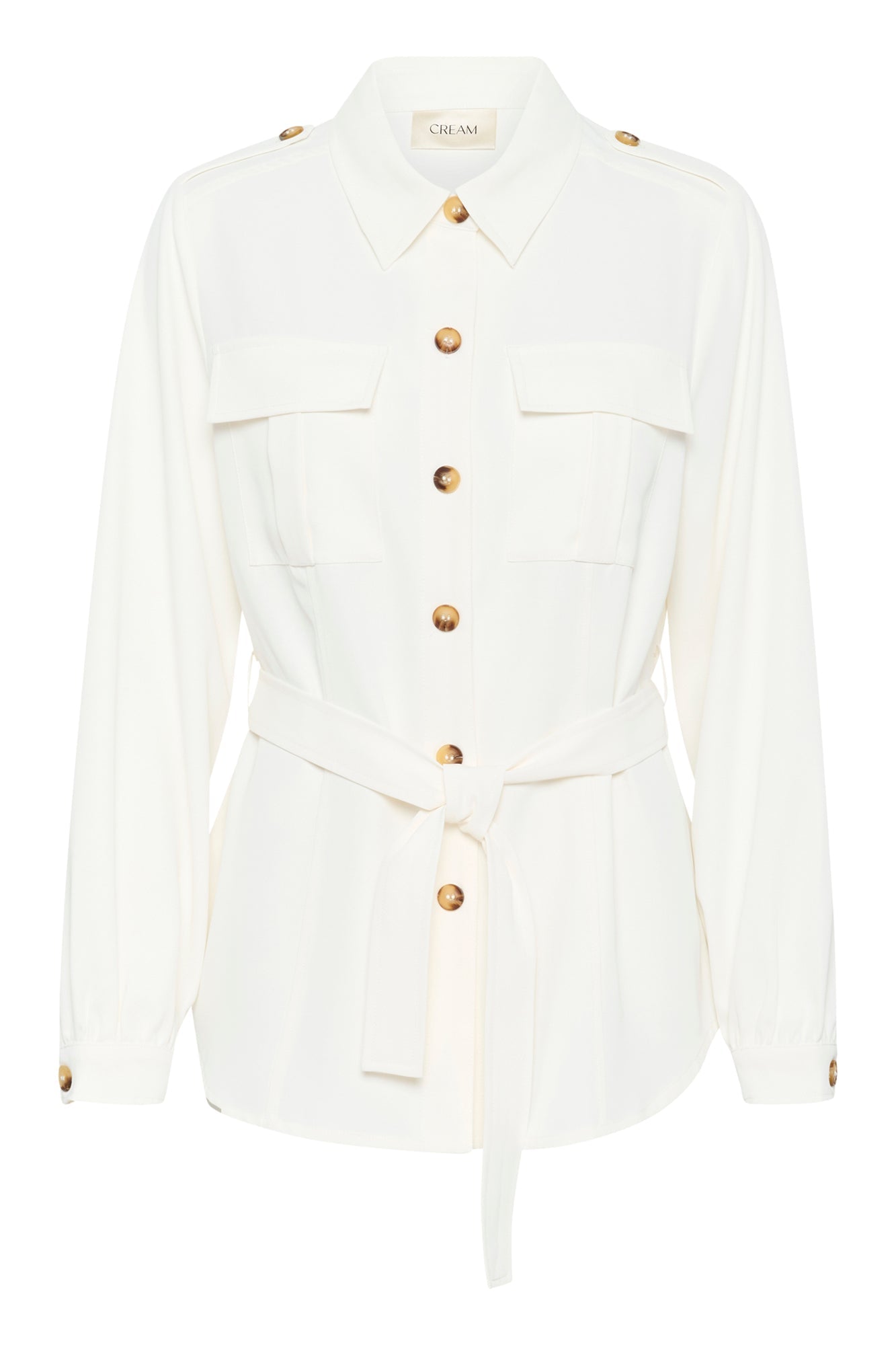 Surchemise pour femme par Cream | 10613725 Blanc Neige | Boutique Vvög, vêtements mode pour homme et femme
