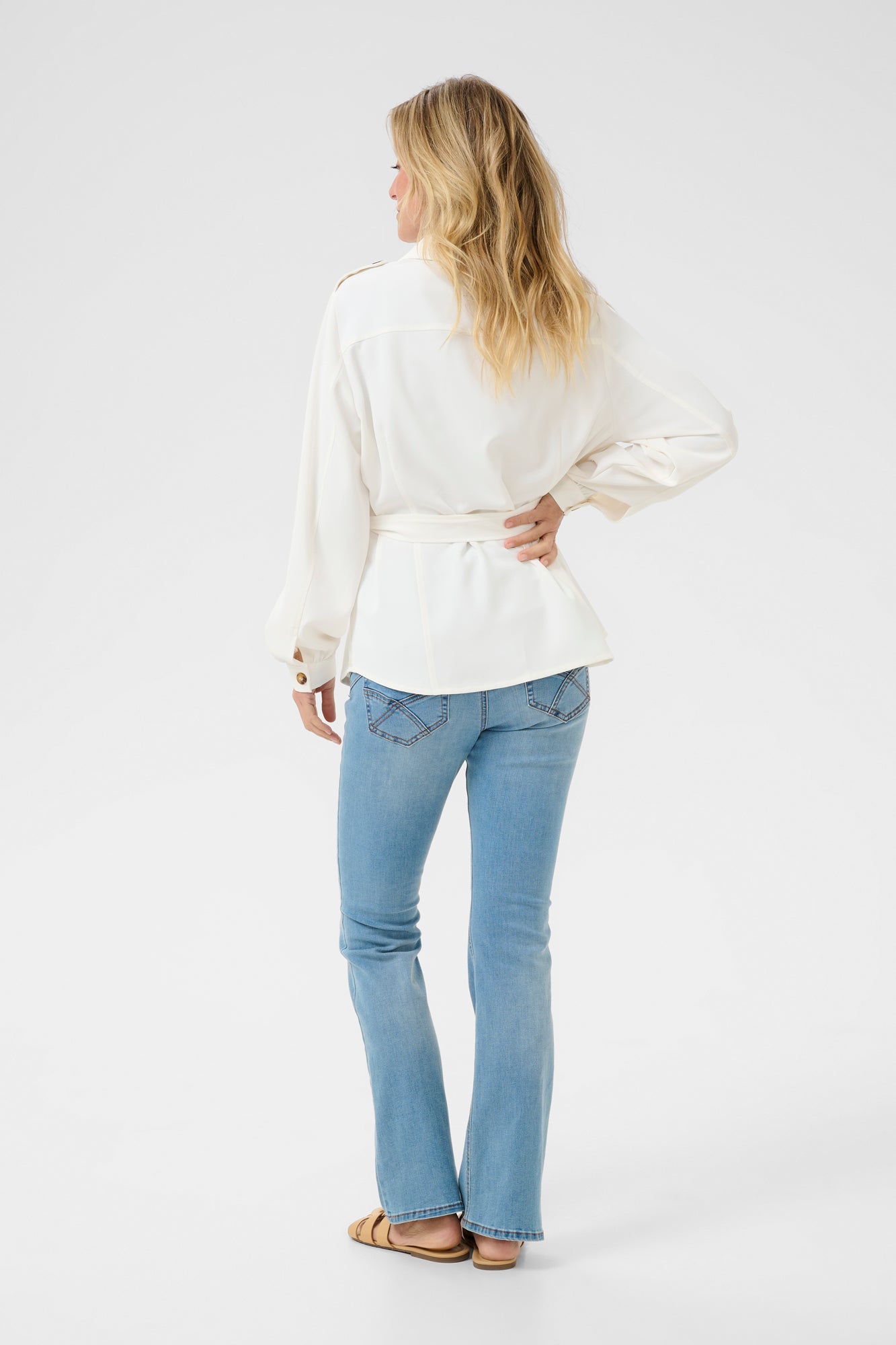 Surchemise pour femme par Cream | 10613725 Blanc Neige | Boutique Vvög, vêtements mode pour homme et femme