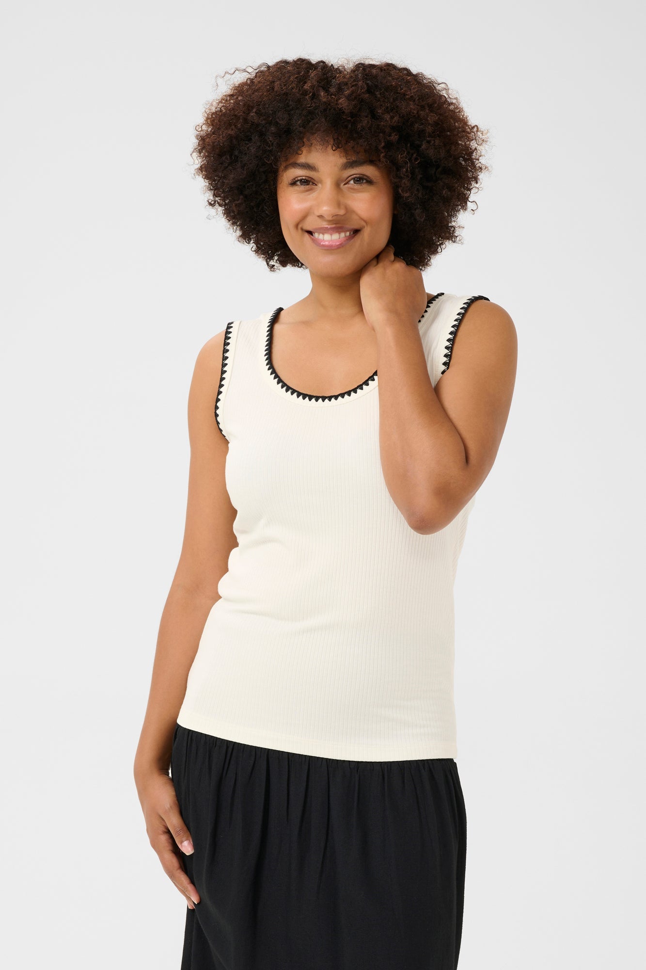Camisole pour femme par Cream | 10613743 Guimauve | Boutique Vvög, vêtements mode pour homme et femme