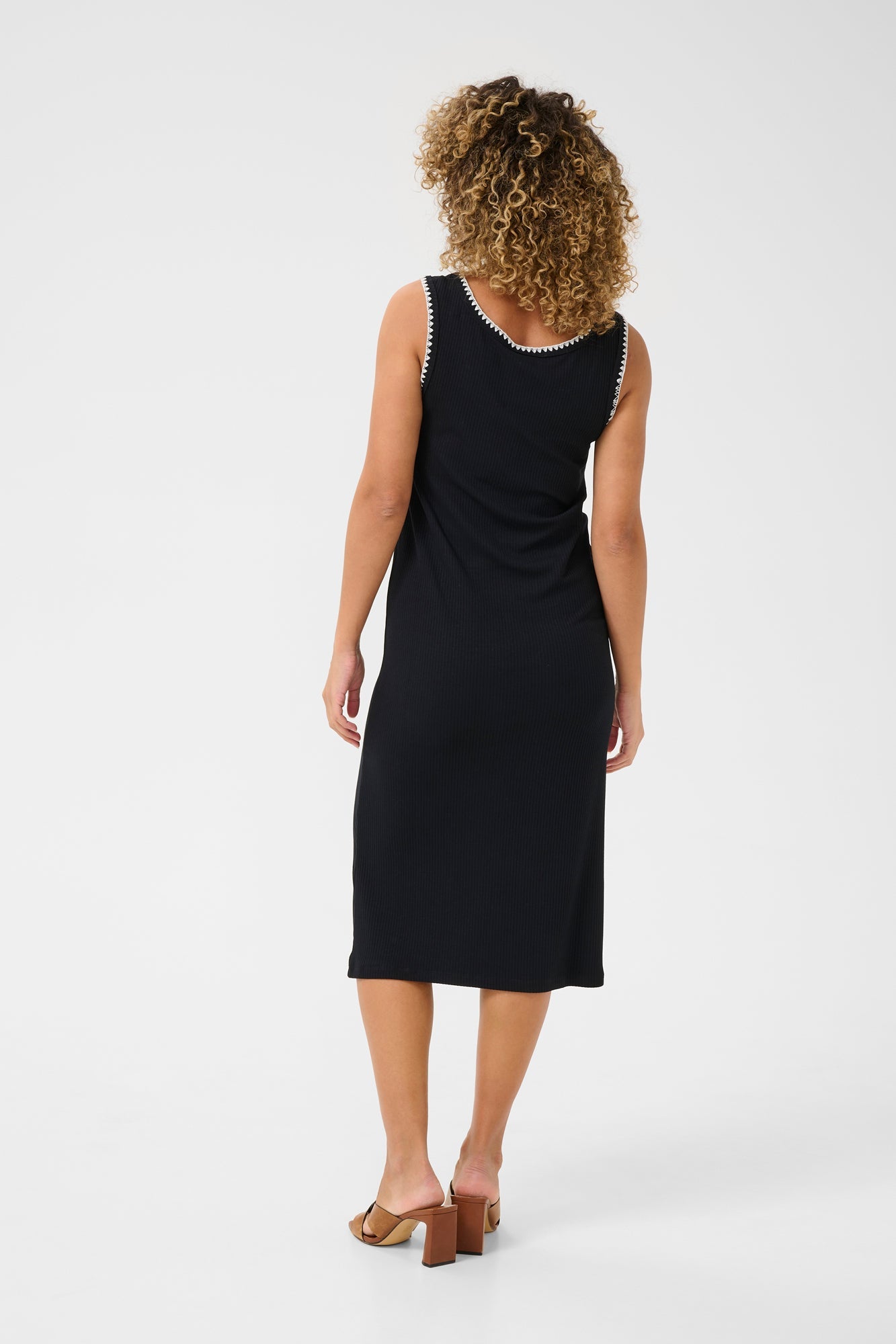 Robe pour femme par Cream | 10613757 Noir Absolu | Boutique Vvög, vêtements mode pour homme et femme