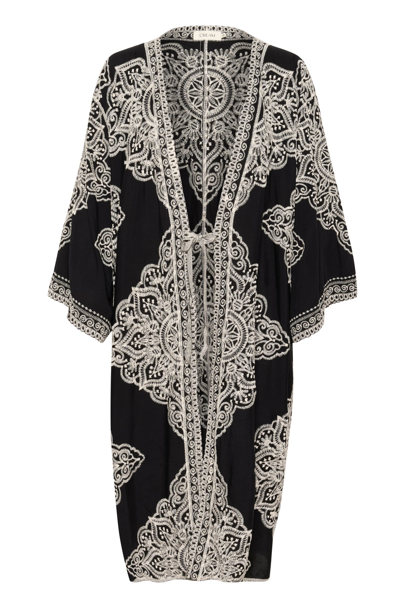 Pardessus pour femme par Cream | 10613807 Noir Avec Broderie | Boutique Vvög, vêtements mode pour homme et femme