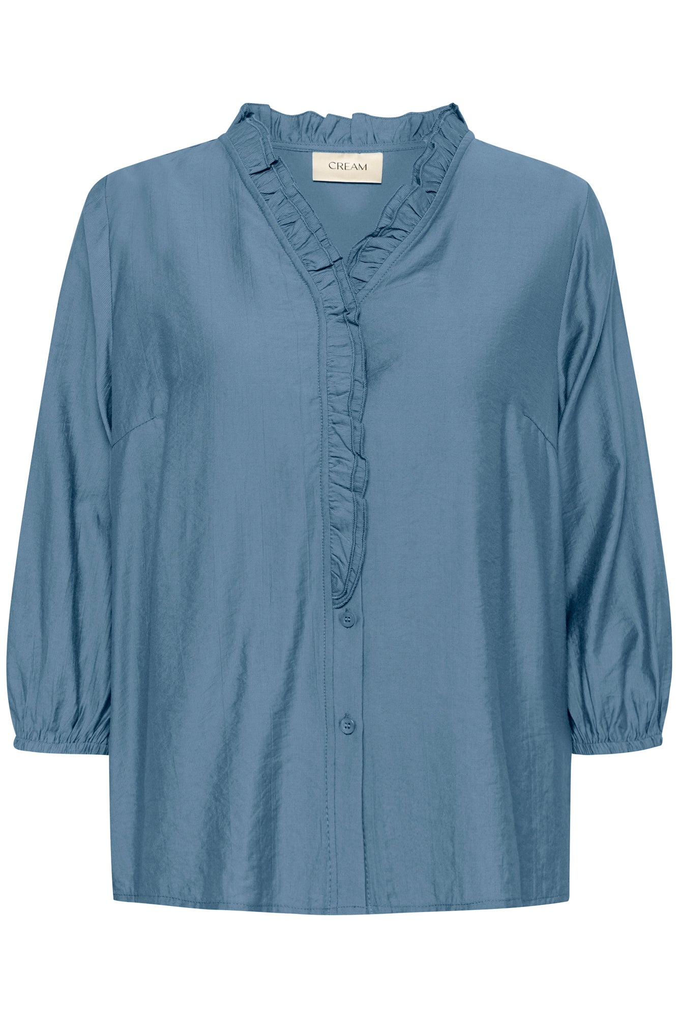 Blouse pour femme par Cream | 10613913 Bleu Havre | Boutique Vvög, vêtements mode pour homme et femme