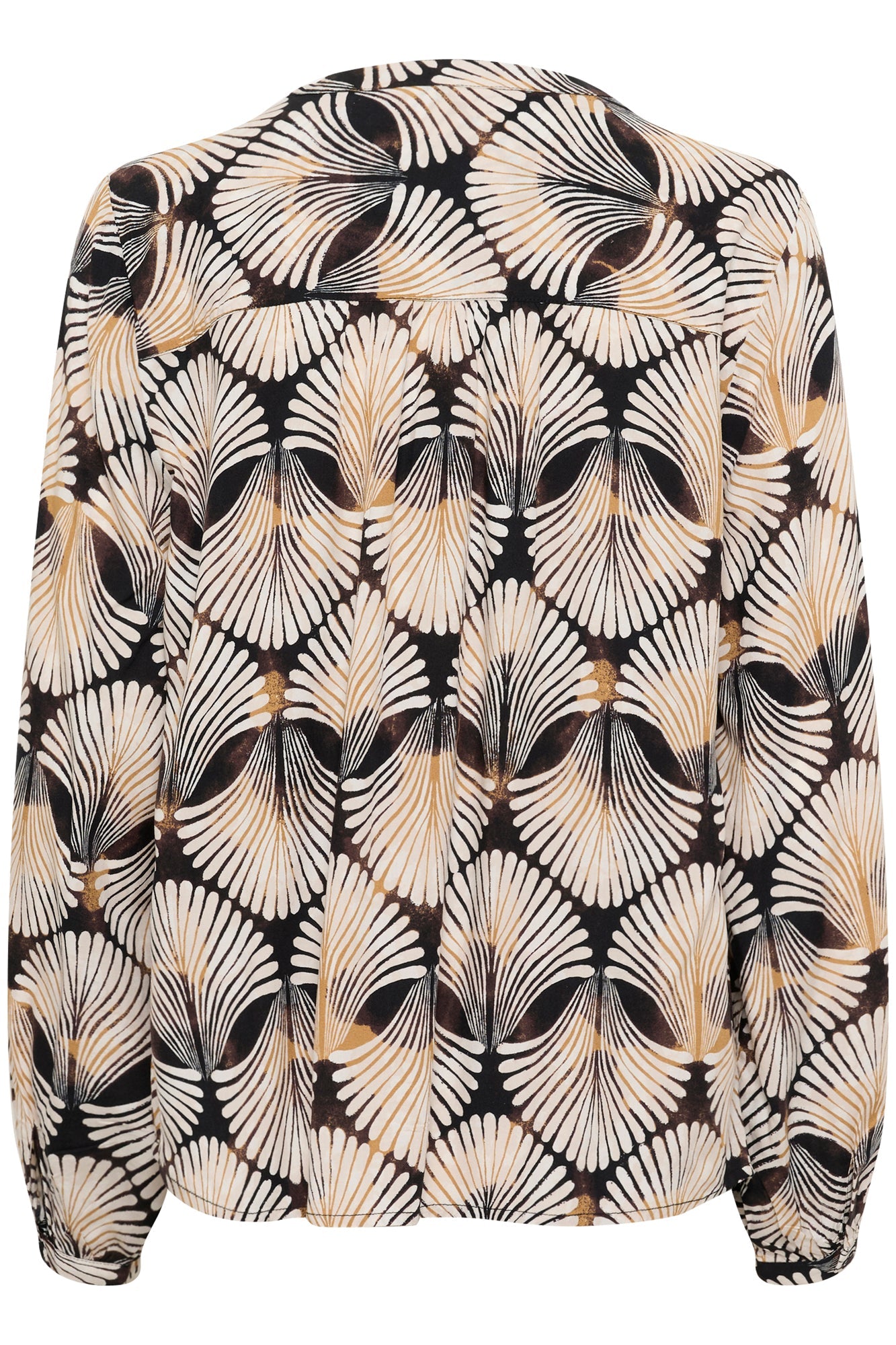 Blouse pour femme par Cream | 10613916 Noir Brun | Boutique Vvög, vêtements mode pour homme et femme