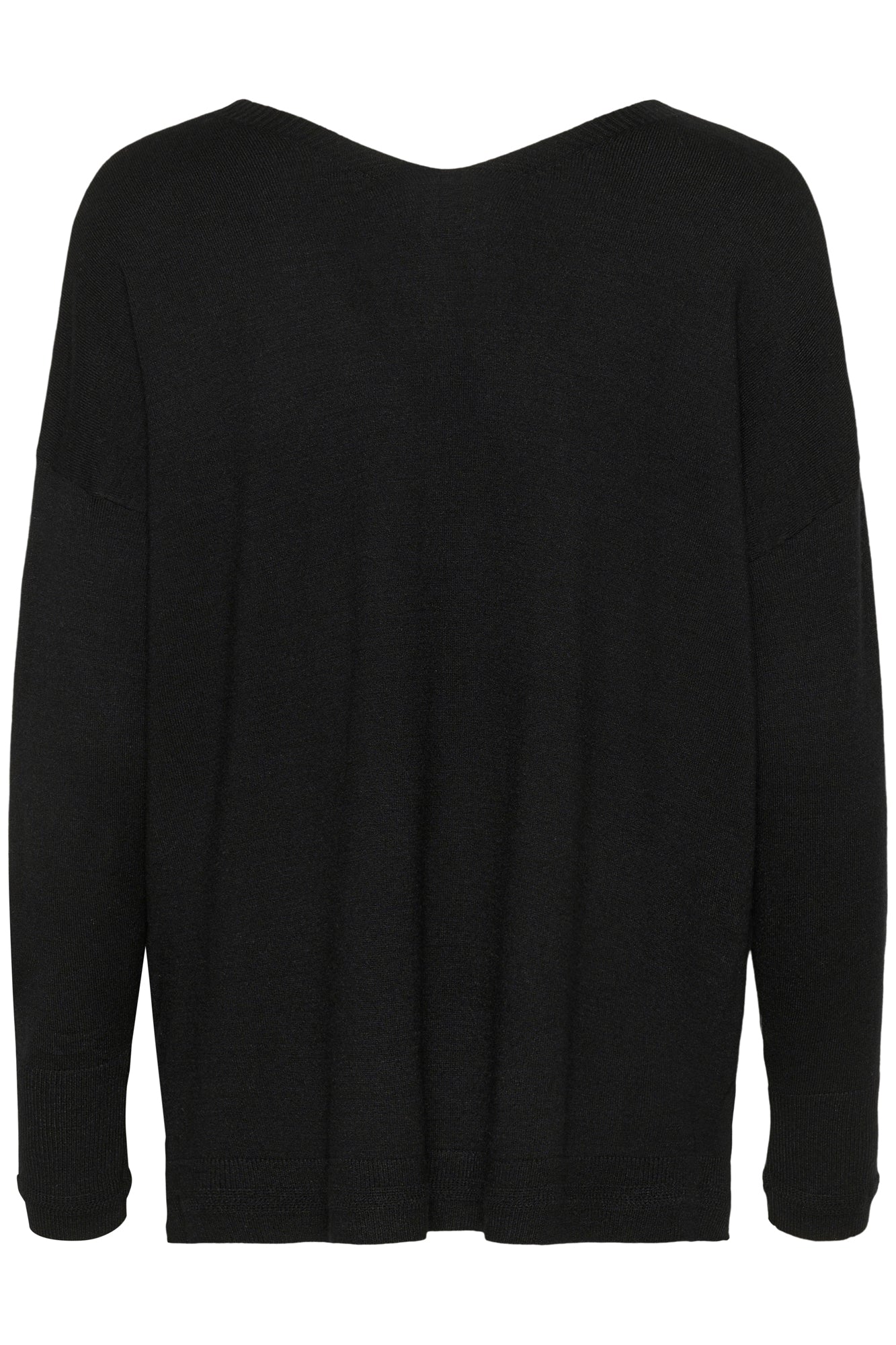 Chandail manches longues pour femme par Cream | 10613924 Noir absolu | Boutique Vvög, vêtements mode pour homme et femme