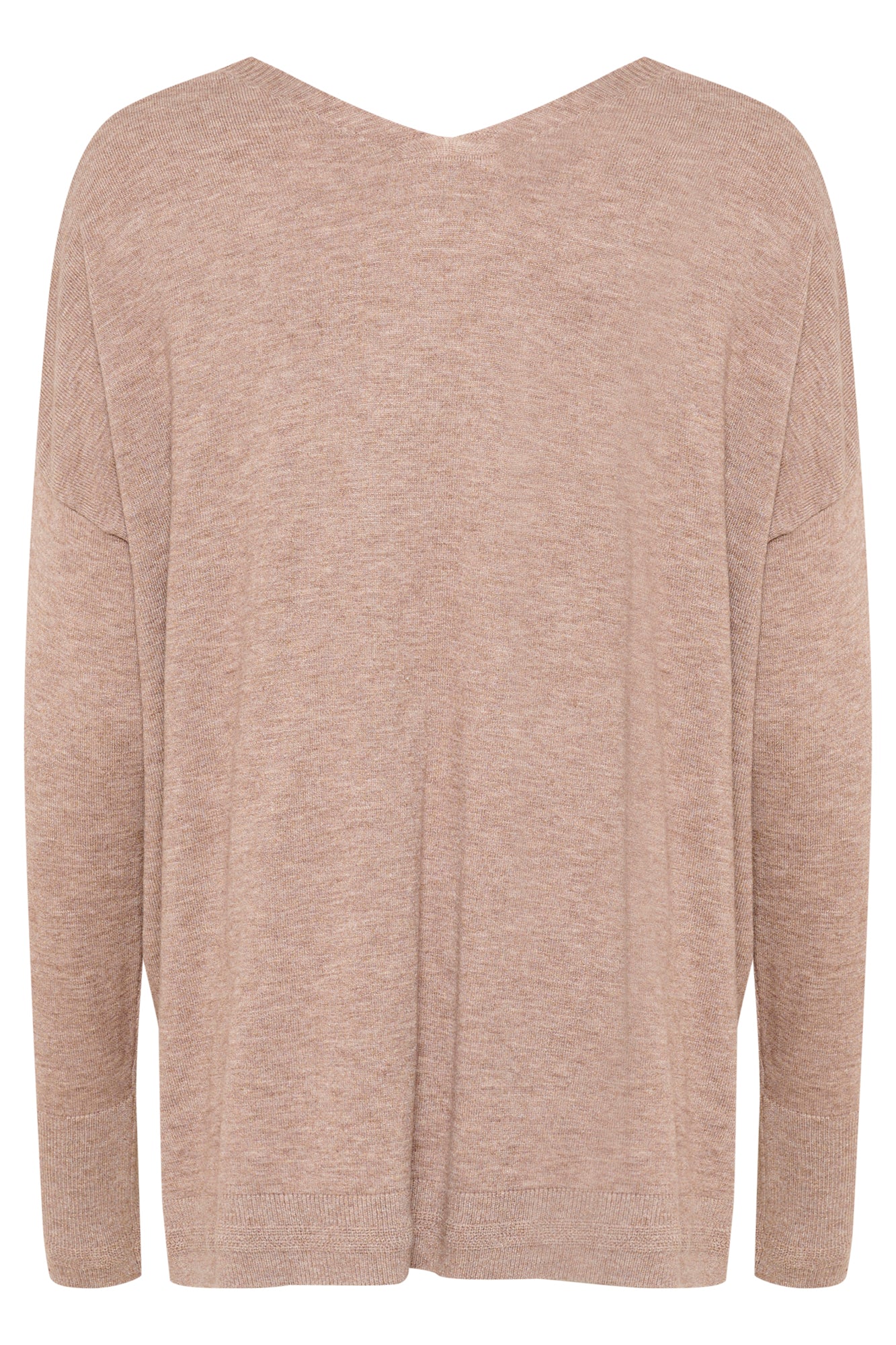 Chandail manches longues pour femme par Cream | 10613924 Fossile | Boutique Vvög, vêtements mode pour homme et femme