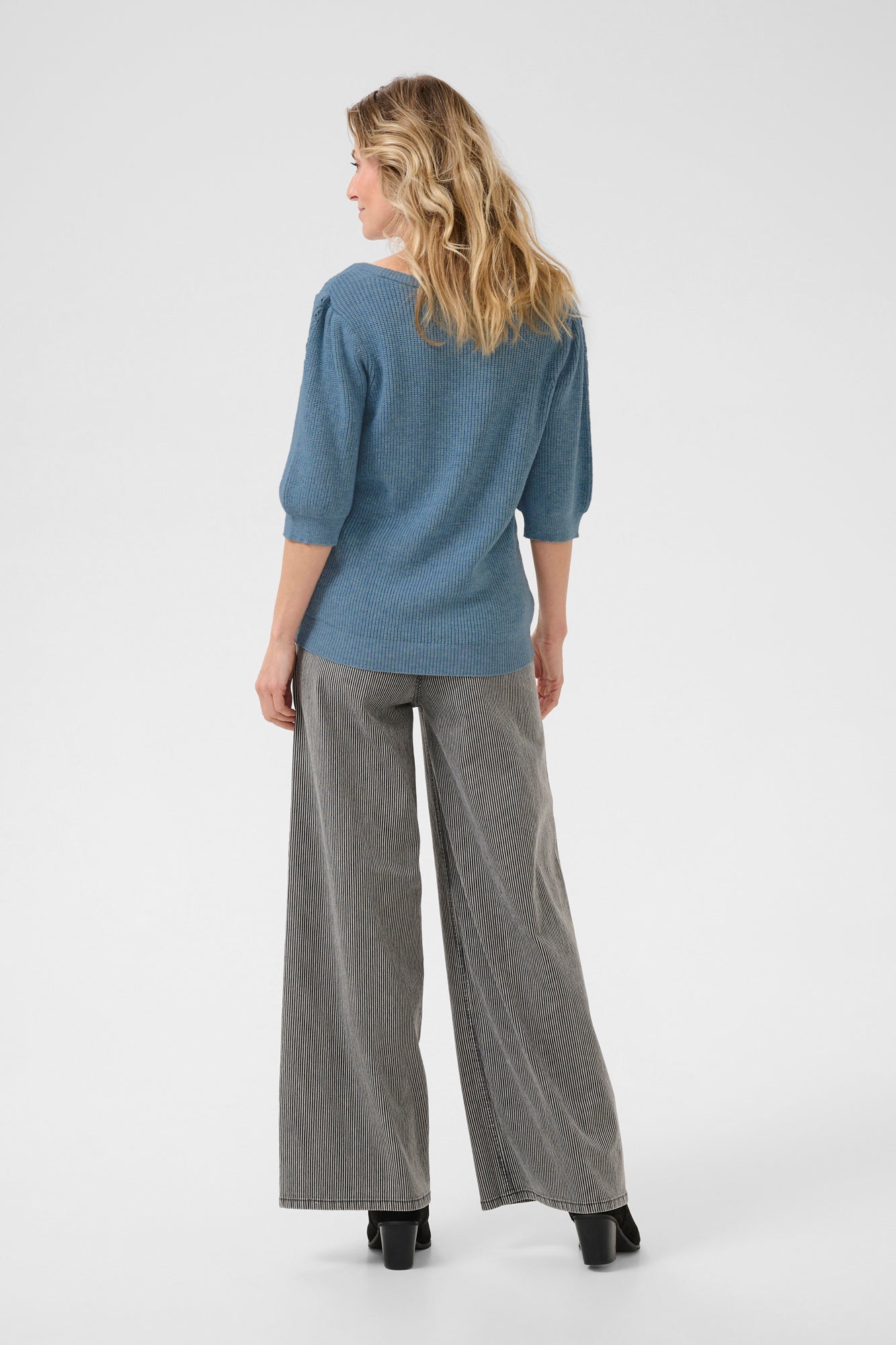 Chandail 3/4 pour femme par Cream | 10613961 Blue Haven | Boutique Vvög, vêtements mode pour homme et femme