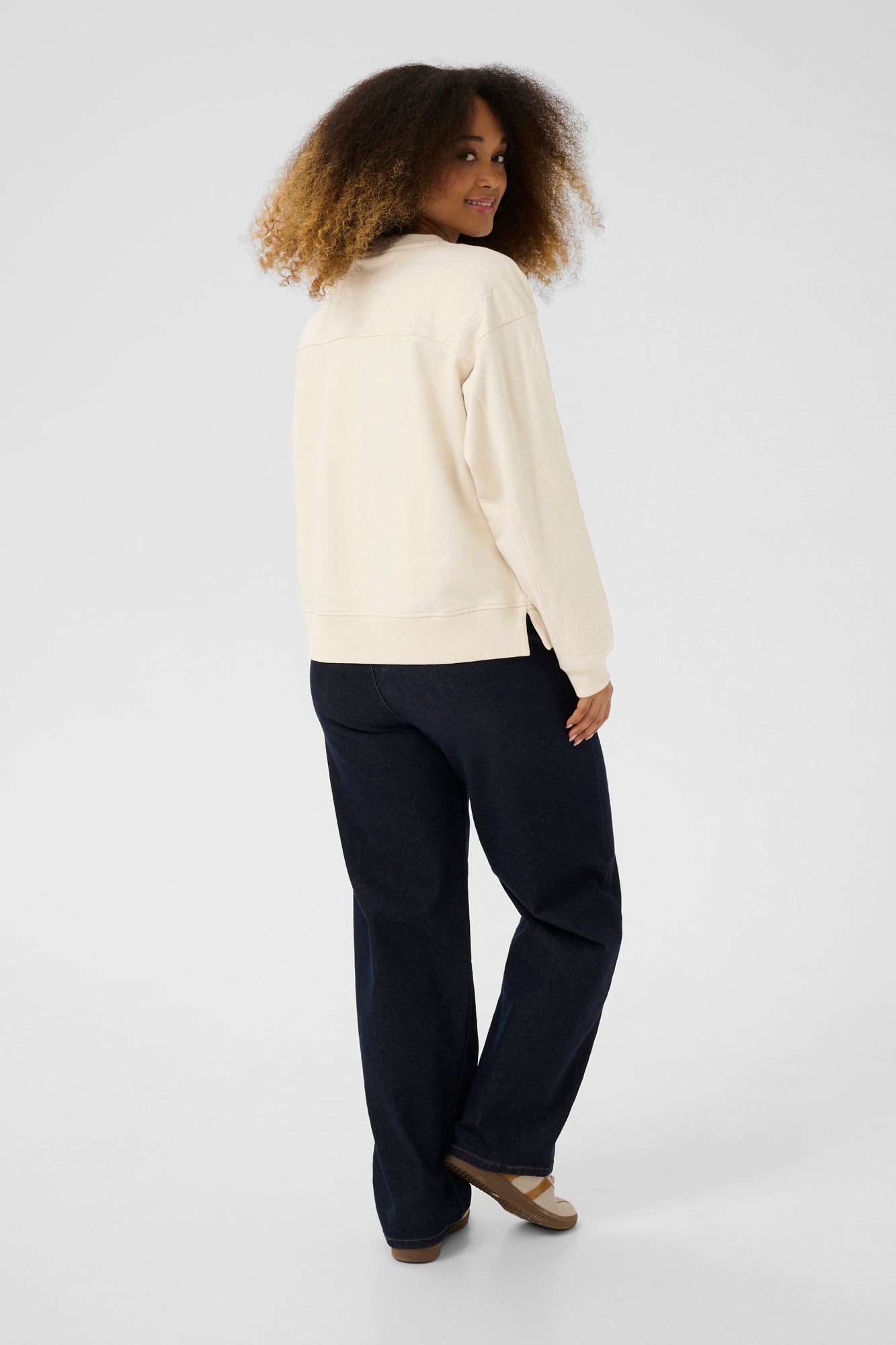 Chandail manches longues pour femme par Cream | 10613988 Bouleau | Boutique Vvög, vêtements mode pour homme et femme