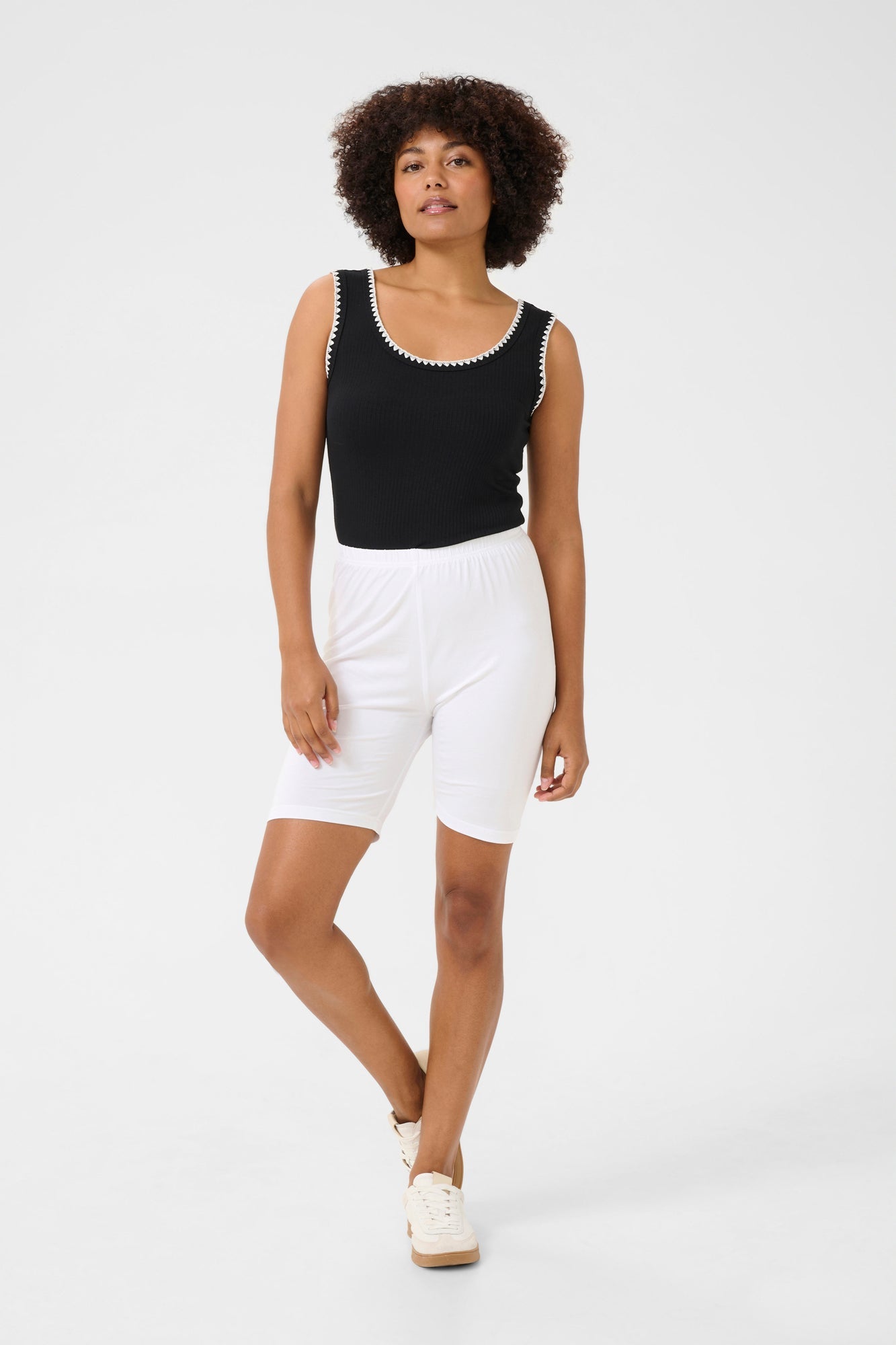 Short pour femme par Cream | 10614051 Blanc Neige | Boutique Vvög, vêtements mode pour homme et femme